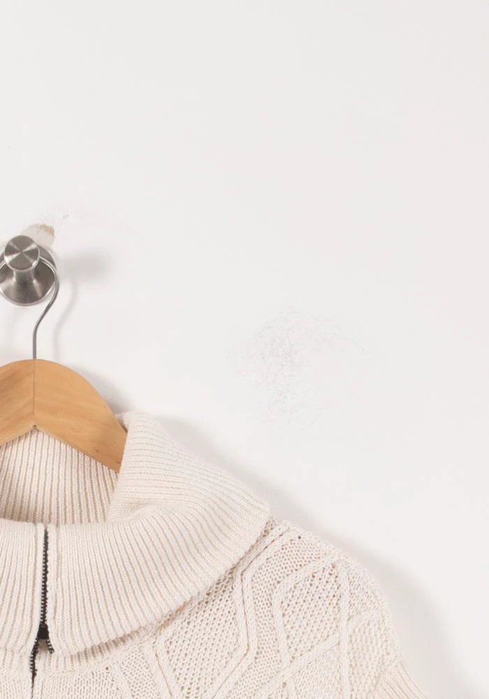 Pull Sans Manches Beige - Taille S/36 - Image 3