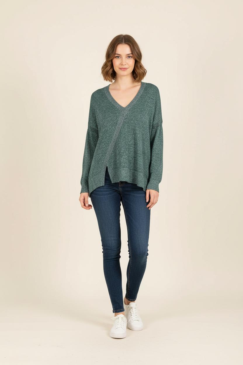 Pull Vert - Taille S/36