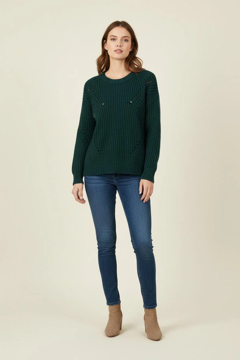 Pull Vert - Taille S/36