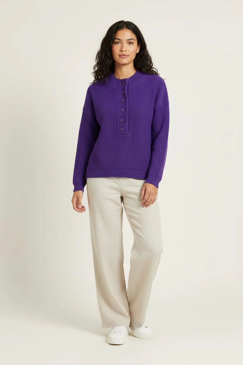 Pull Violet - Taille M/38