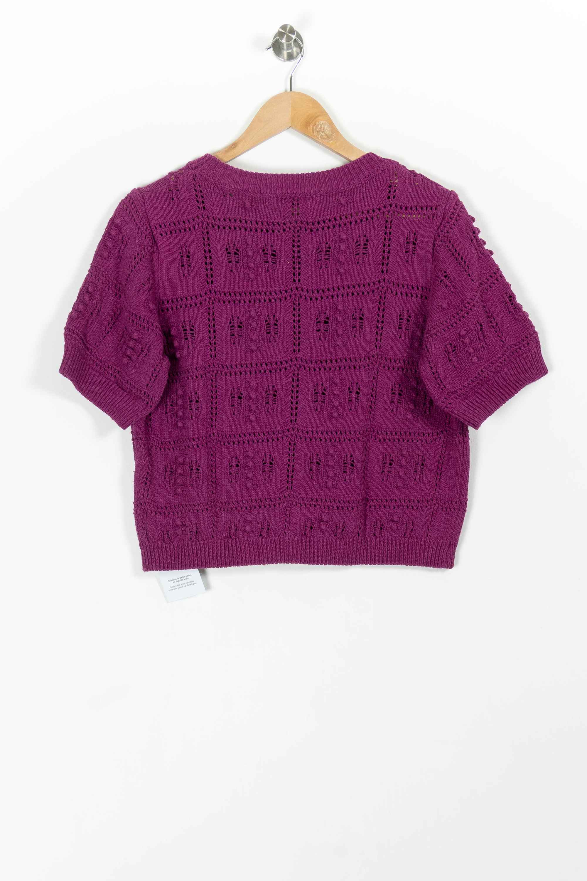 Pull Violet - Taille M/38 - Image 4