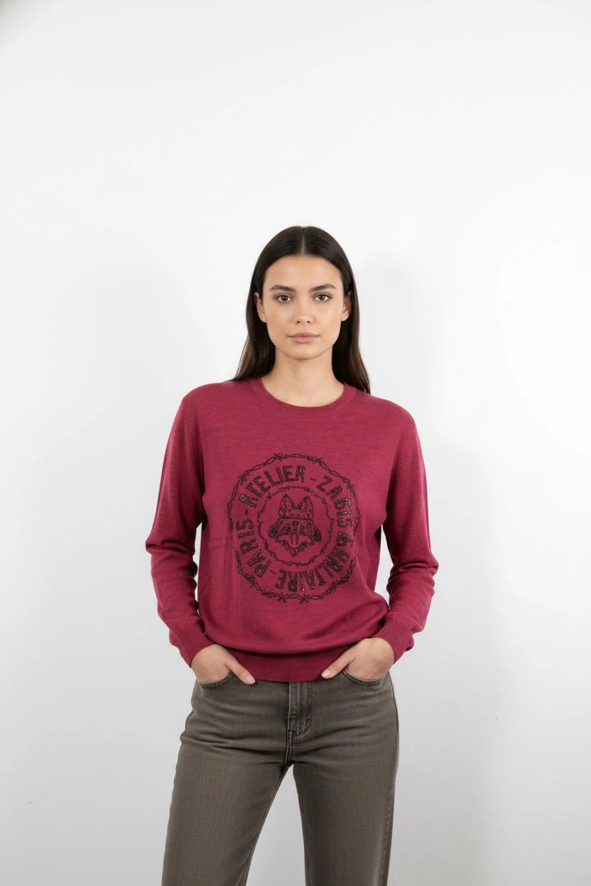 Pull Violet - Taille S/36