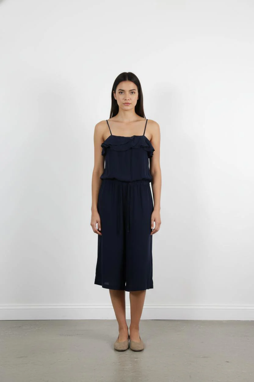 Robe à Bretelles Bleu - Taille M/38