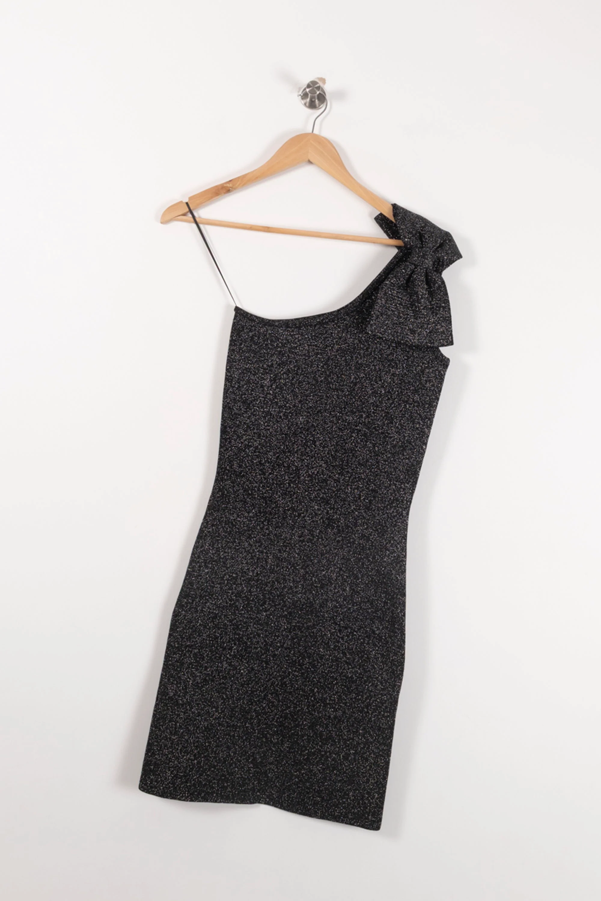 Robe Asymétrique Noire - Taille S/36 - Image 2
