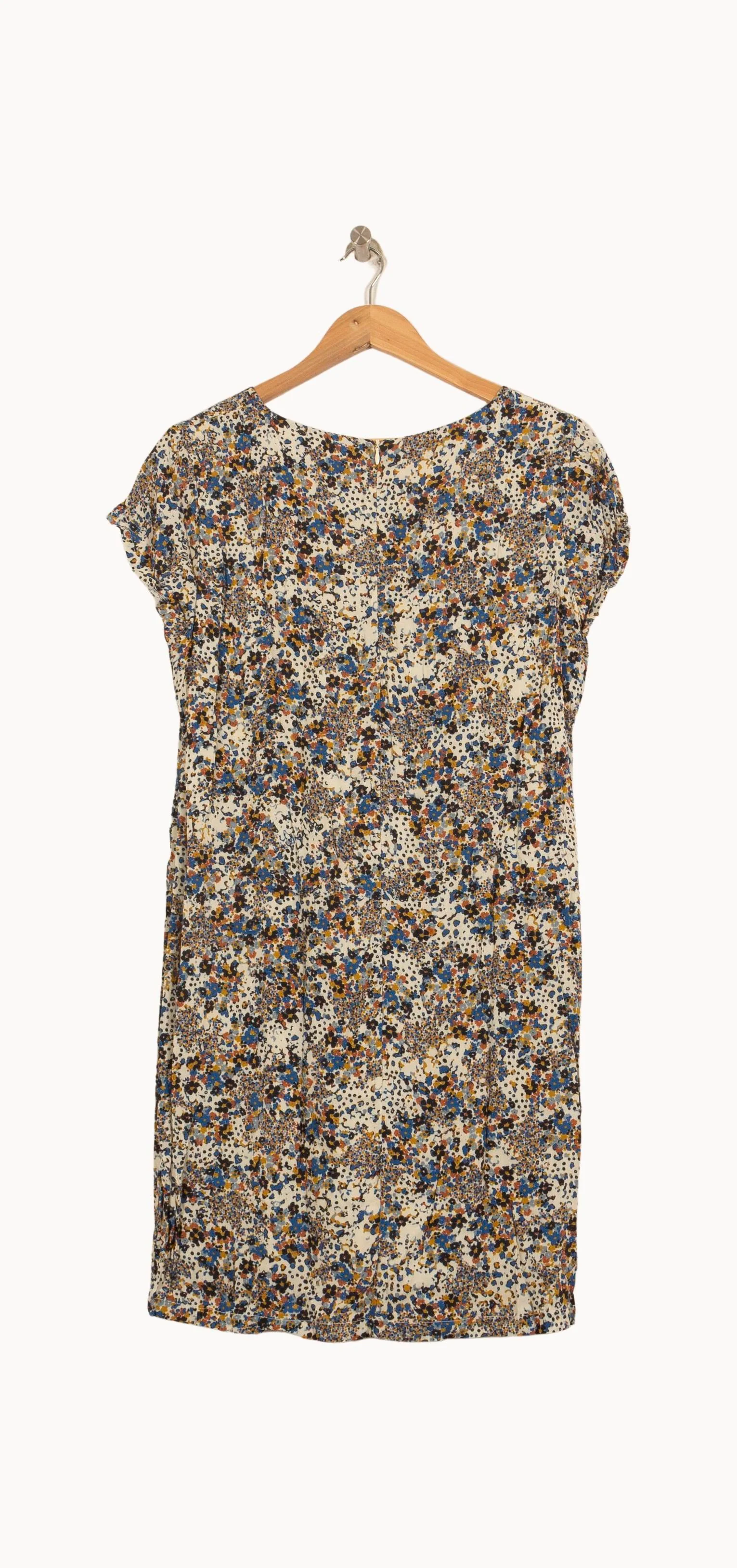 Robe Bleu et Beige - Taille S/36 - Image 4