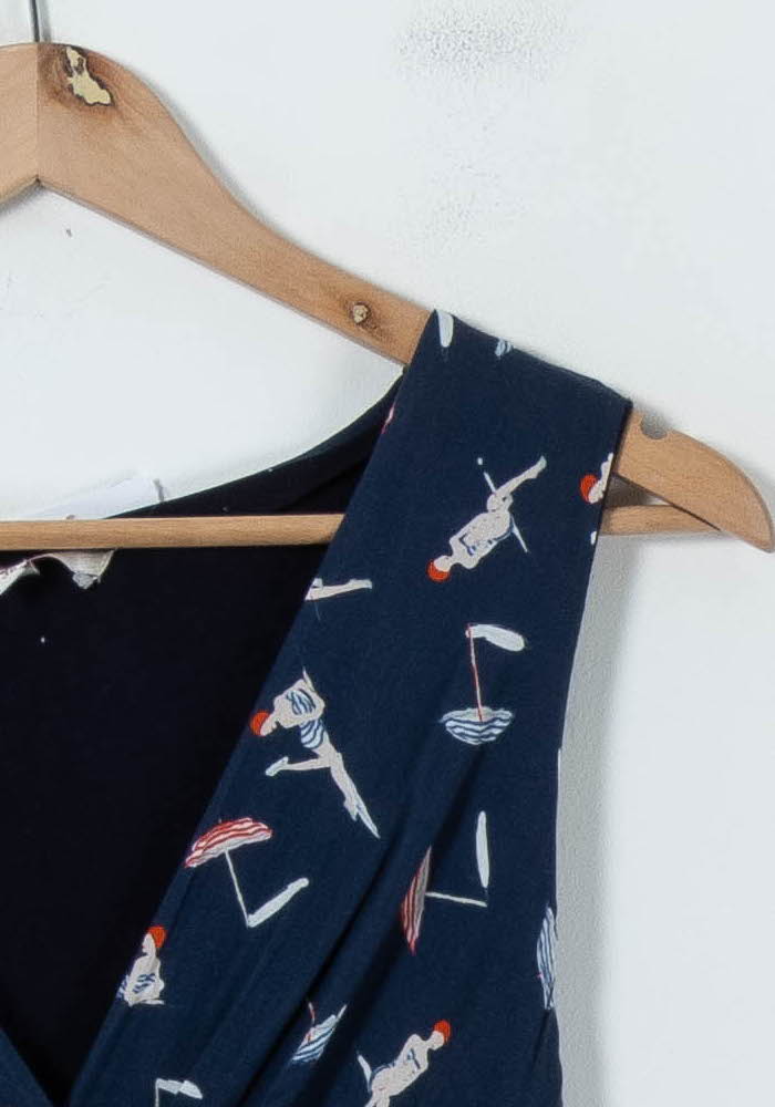 Robe Bleu imprimée - Taille S/36 - Image 3