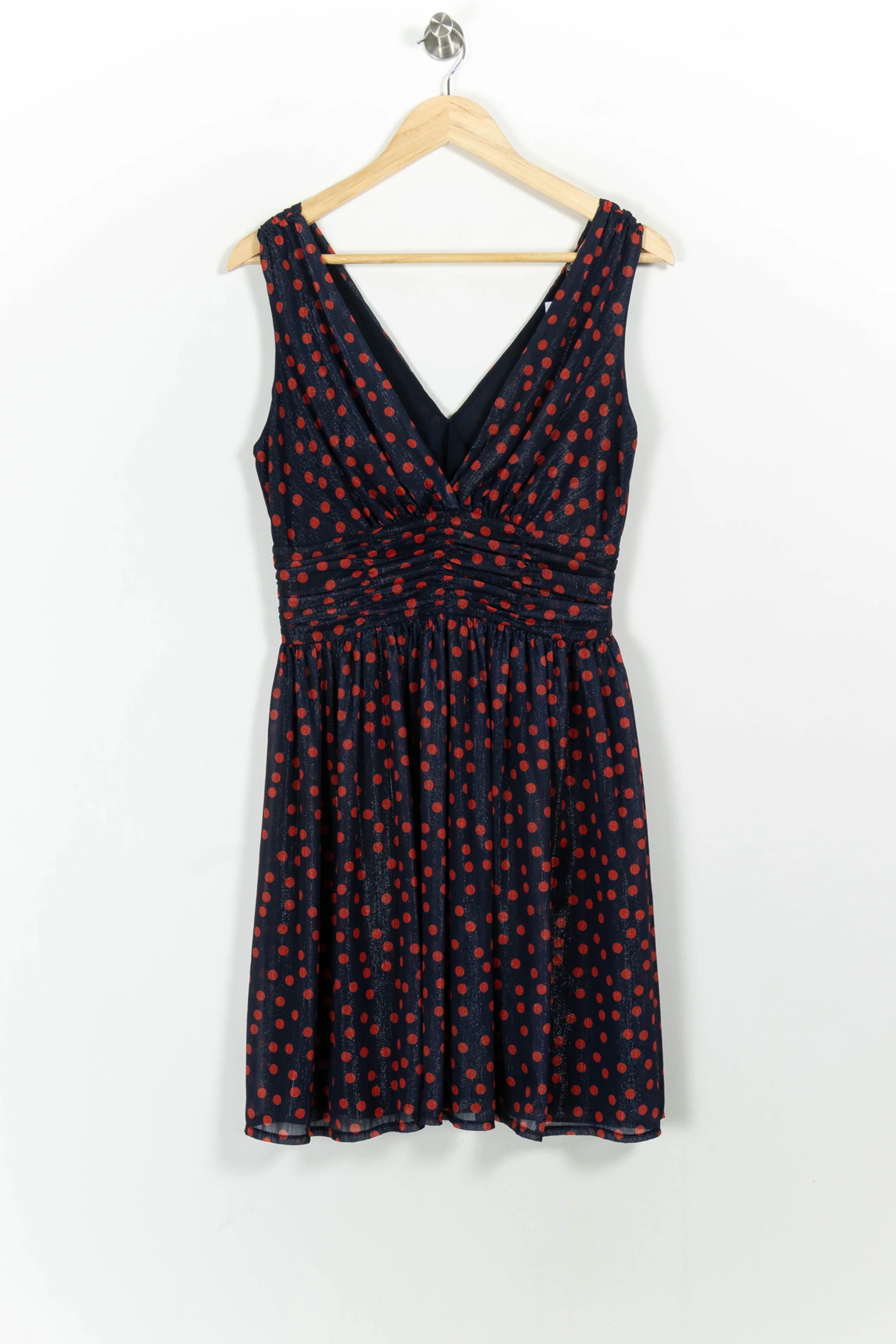 Robe Bleu Marine et Rouge - Taille S/36 - Image 2