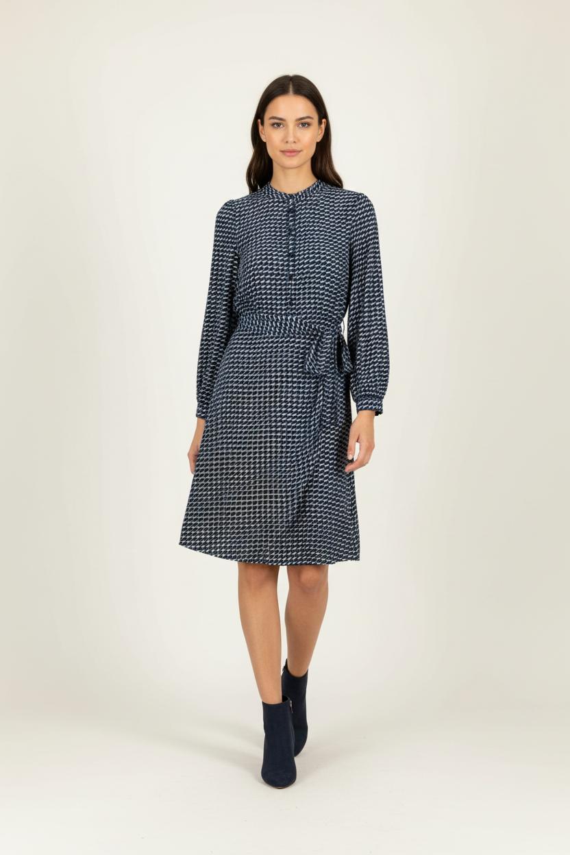 Robe Bleue et Blanche - Taille S/36
