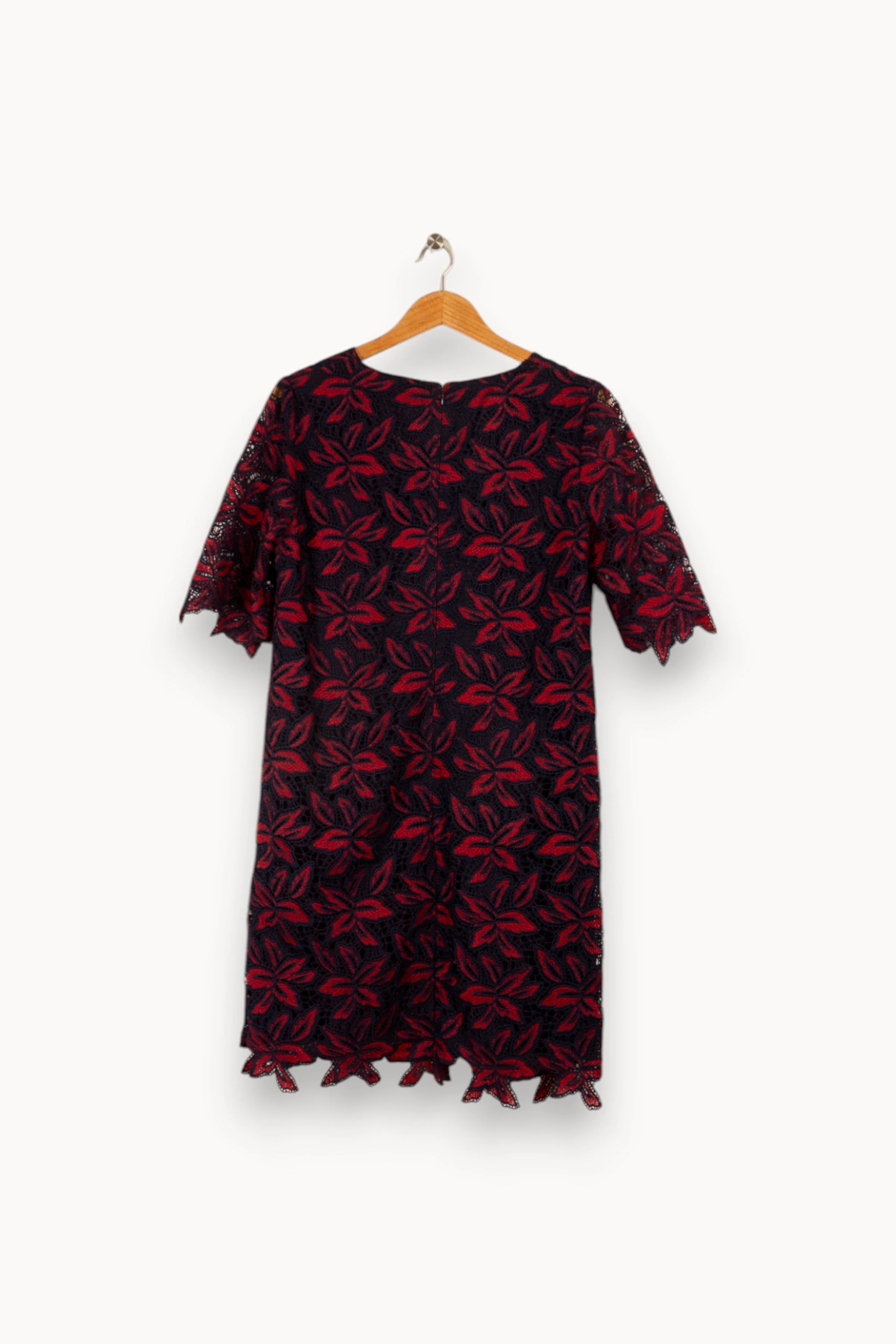 Robe bleue et rouge - Taille XL/42 - Image 4