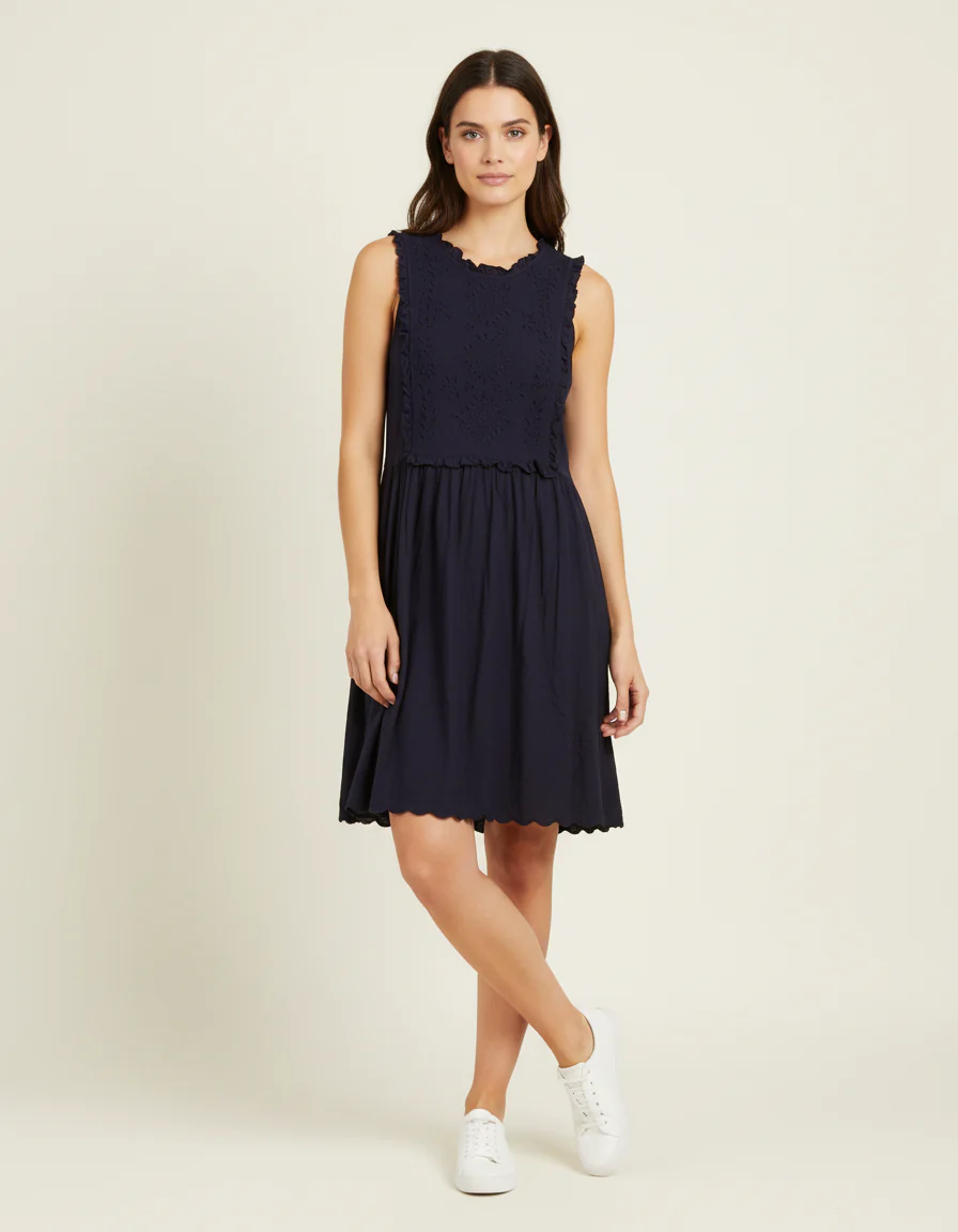 Robe bleue foncée - Taille M/38