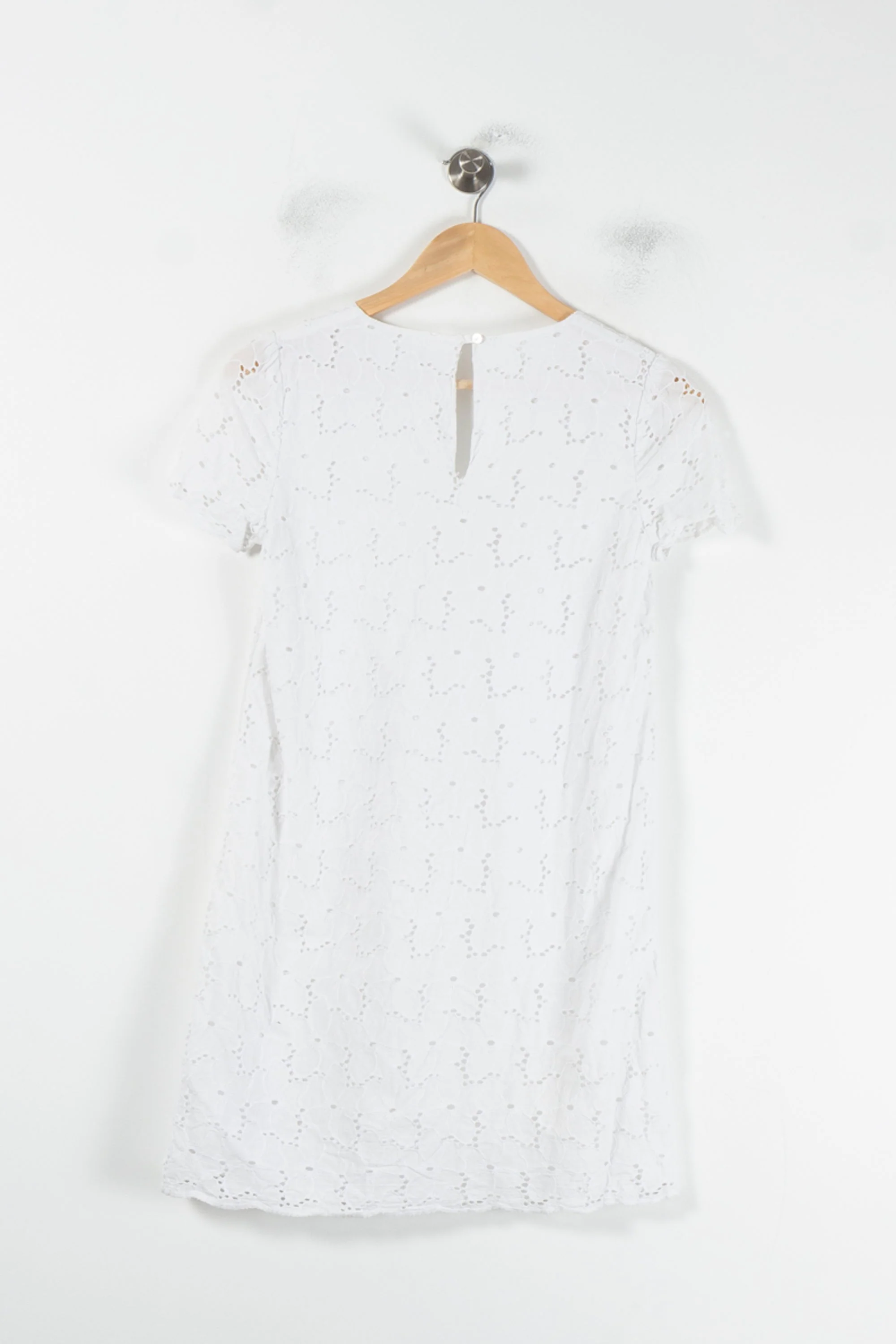 Robe Brodée Blanche - Taille XS/34 - Image 4