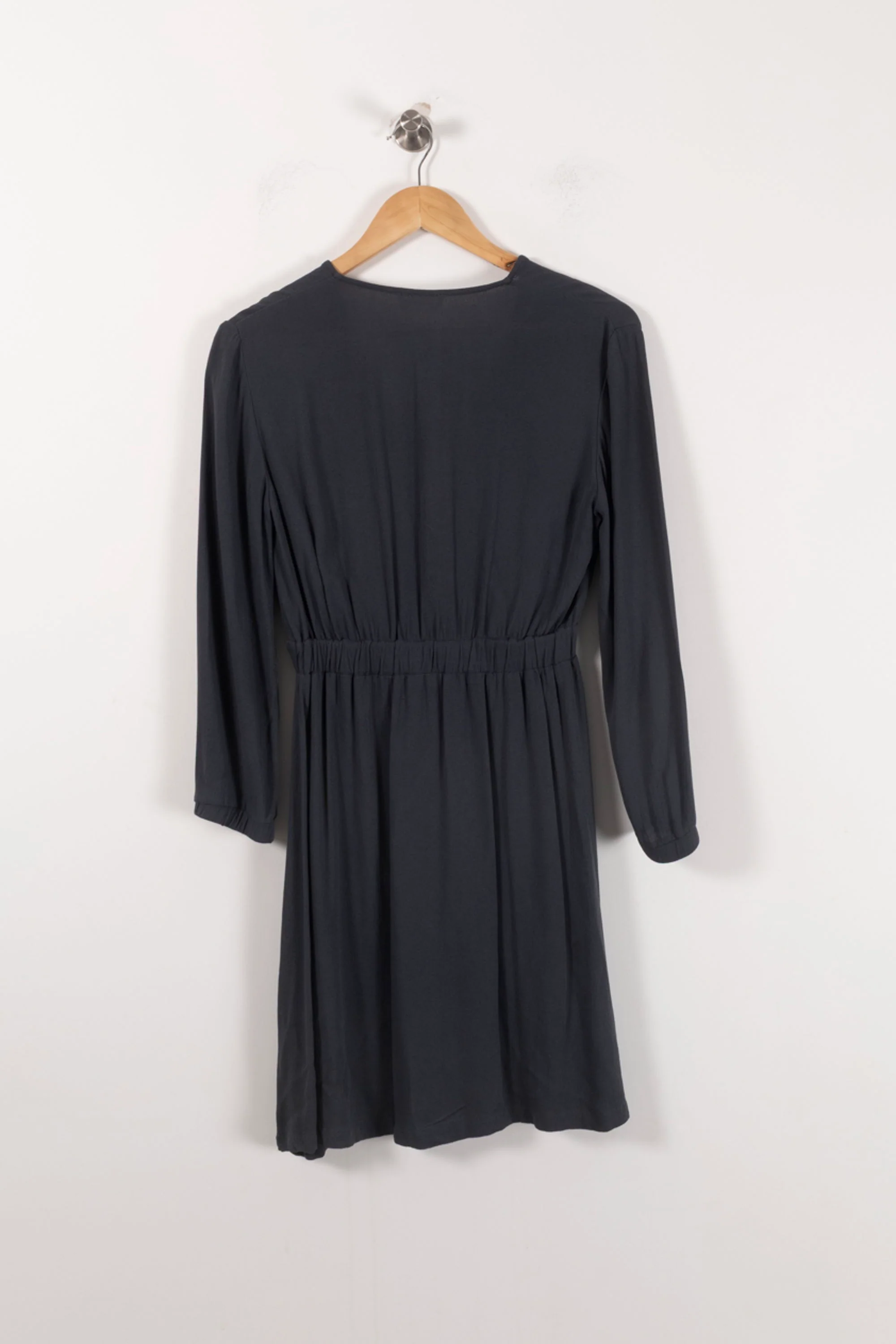 Robe Cache-Cœur Grise - Taille XS/34 - Image 4