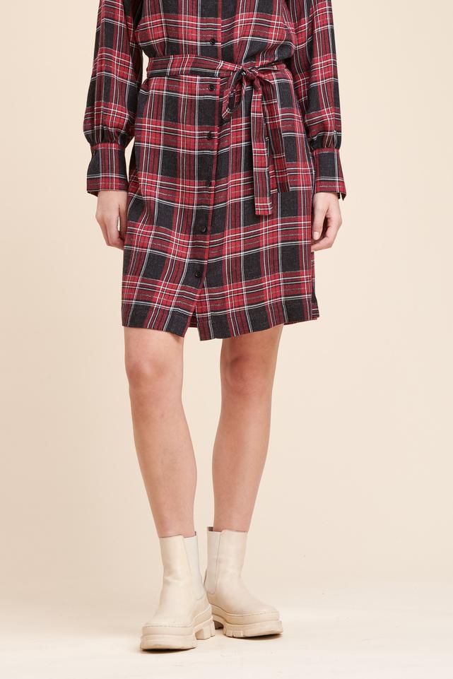 Robe chemise à carreaux ample - S/36 - Image 5