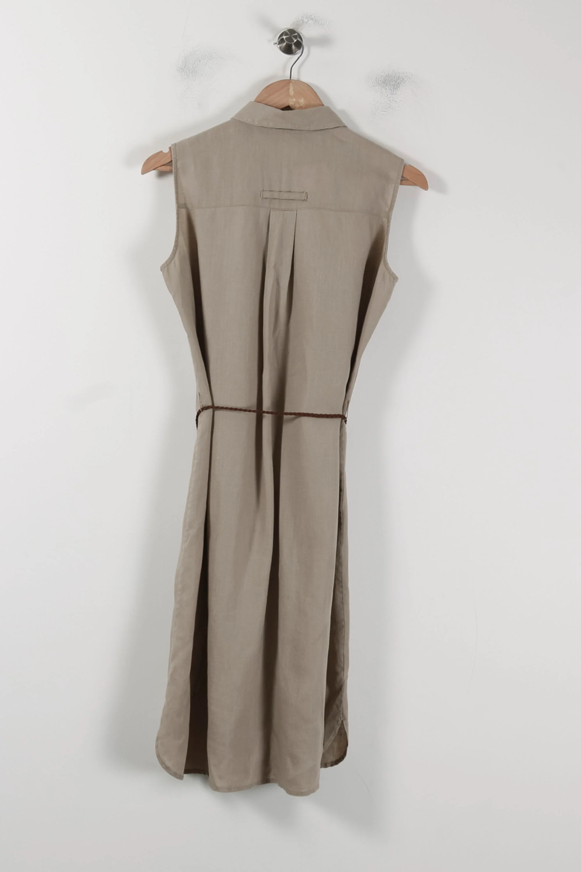 Robe Chemise Beige - Taille L/40 - Image 4