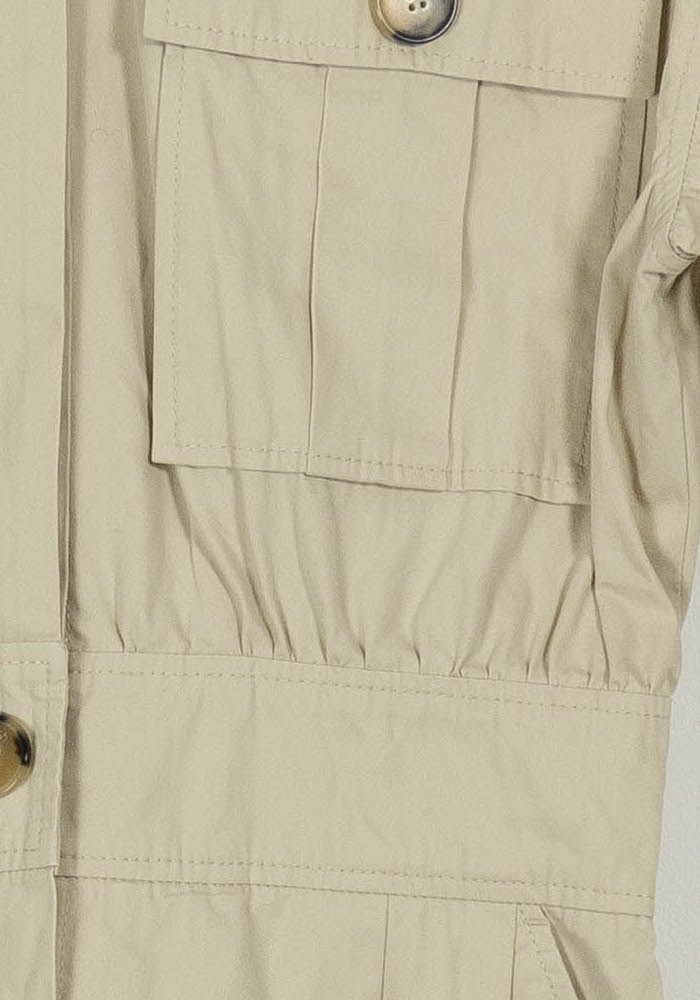 Robe Chemise Beige - Taille S/36 - Image 3