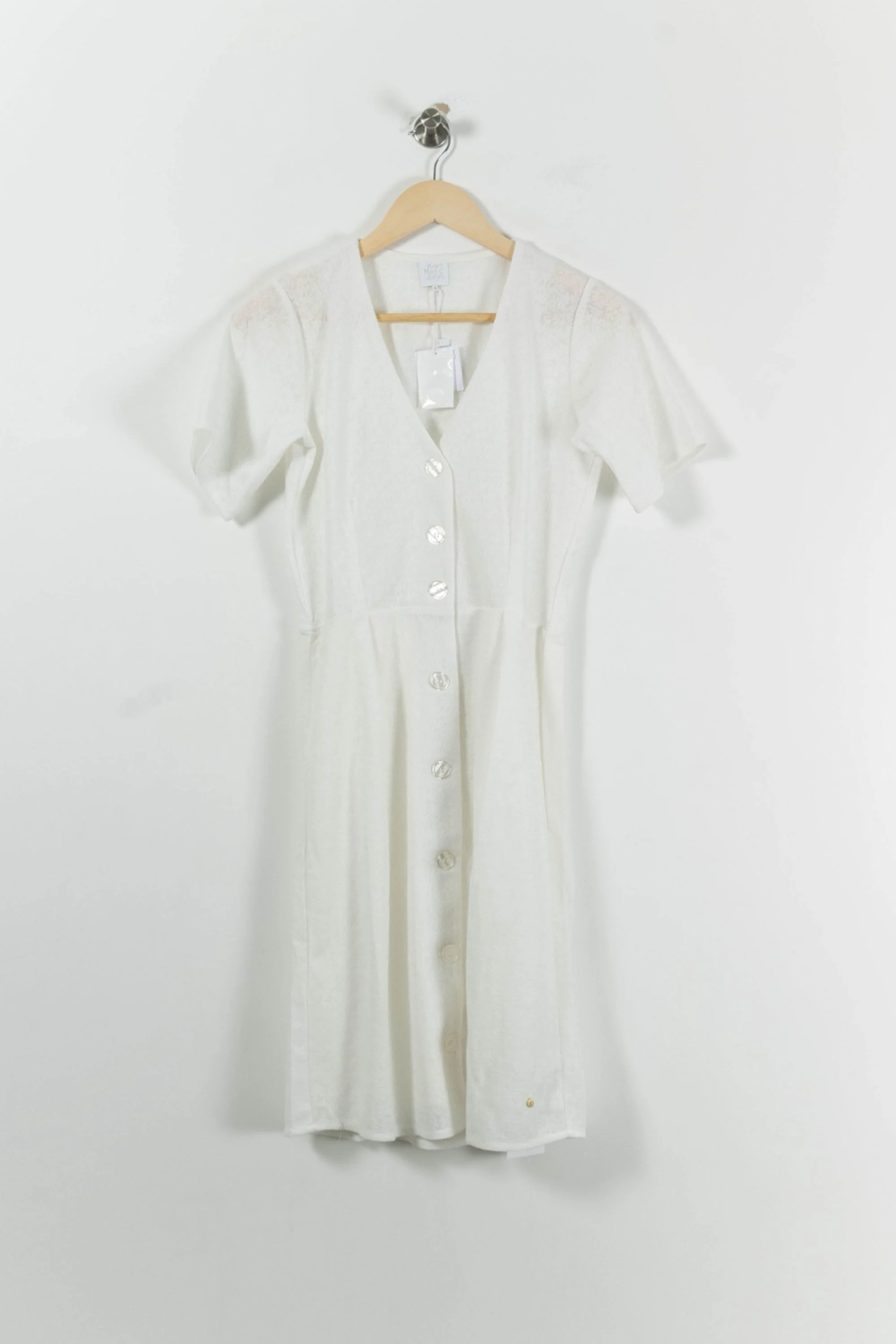 Robe Chemise Blanche - Taille S/36 - Image 2