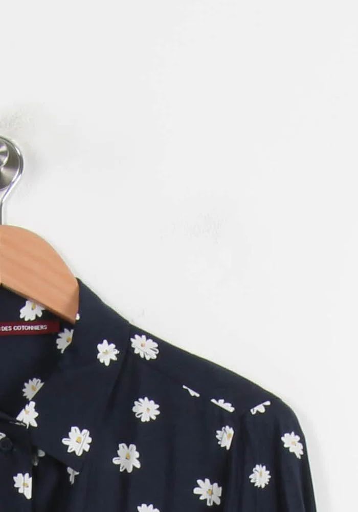 Robe Chemise Bleu et Blanc - Taille S/36 - Image 3