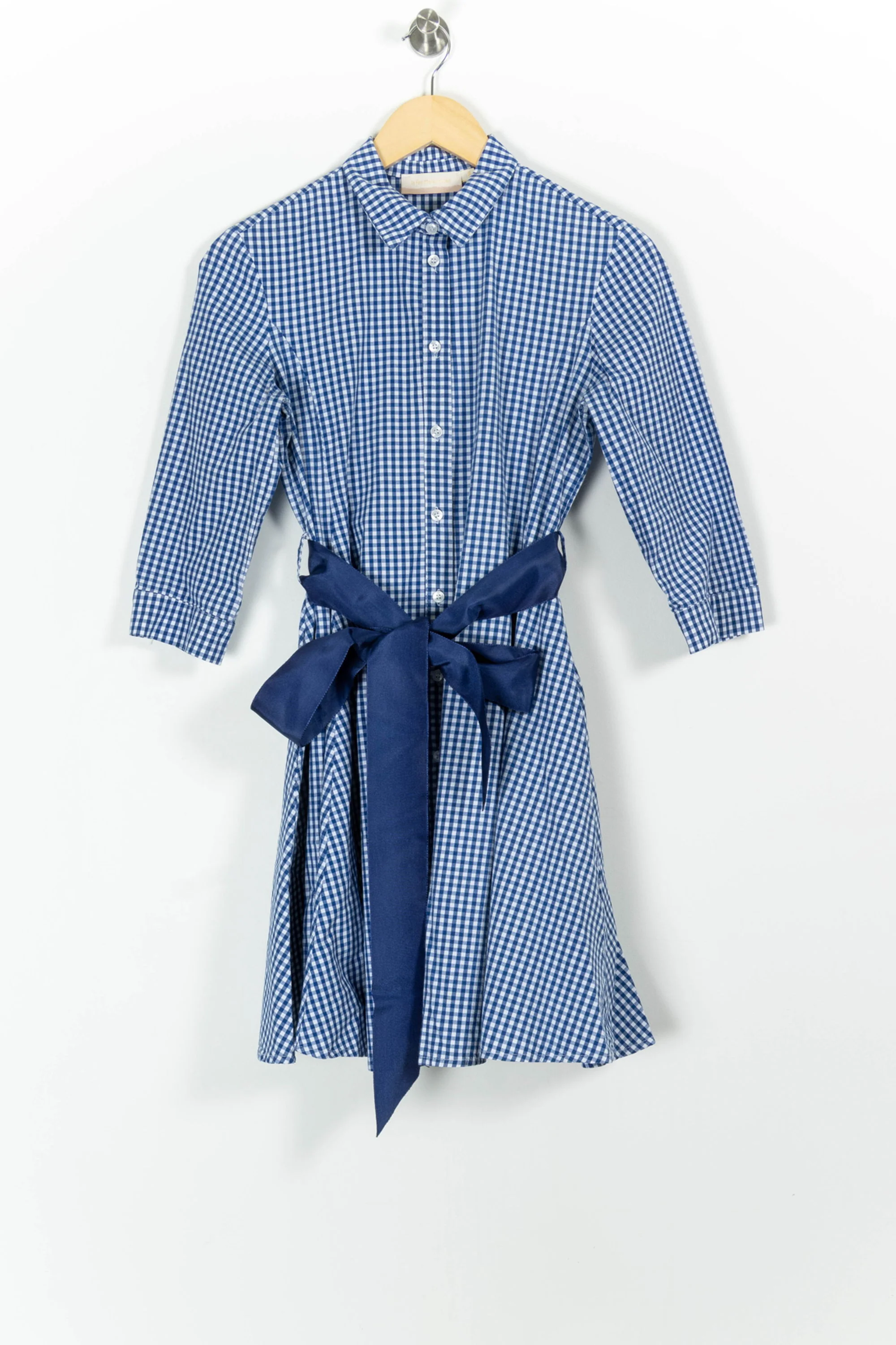 Robe Chemise Bleue et Blanche - Taille M/38 - Image 2