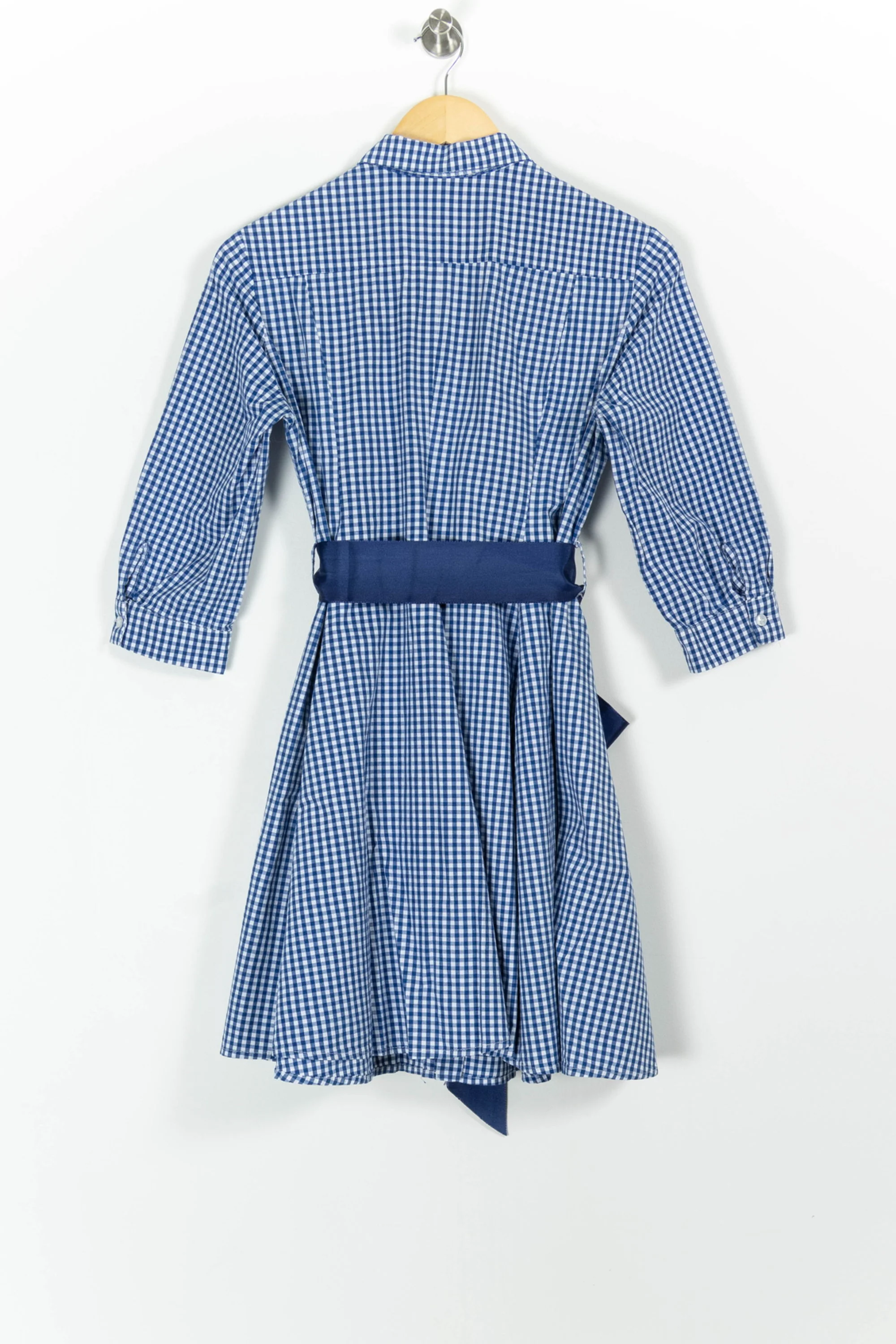 Robe Chemise Bleue et Blanche - Taille M/38 - Image 4