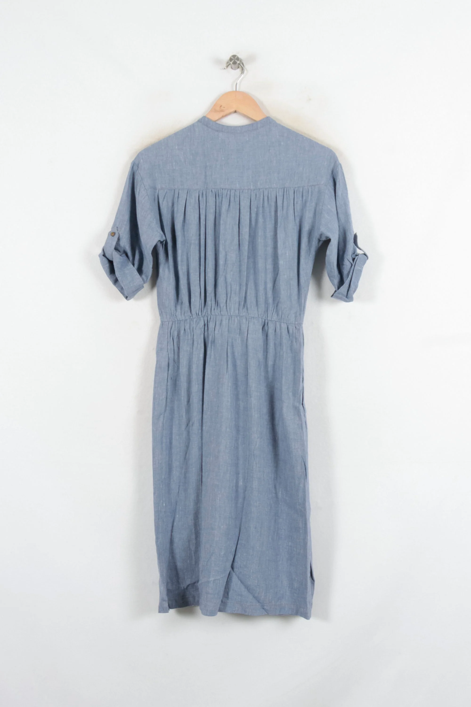 Robe Chemise Bleue - Taille XS/34 - Image 4