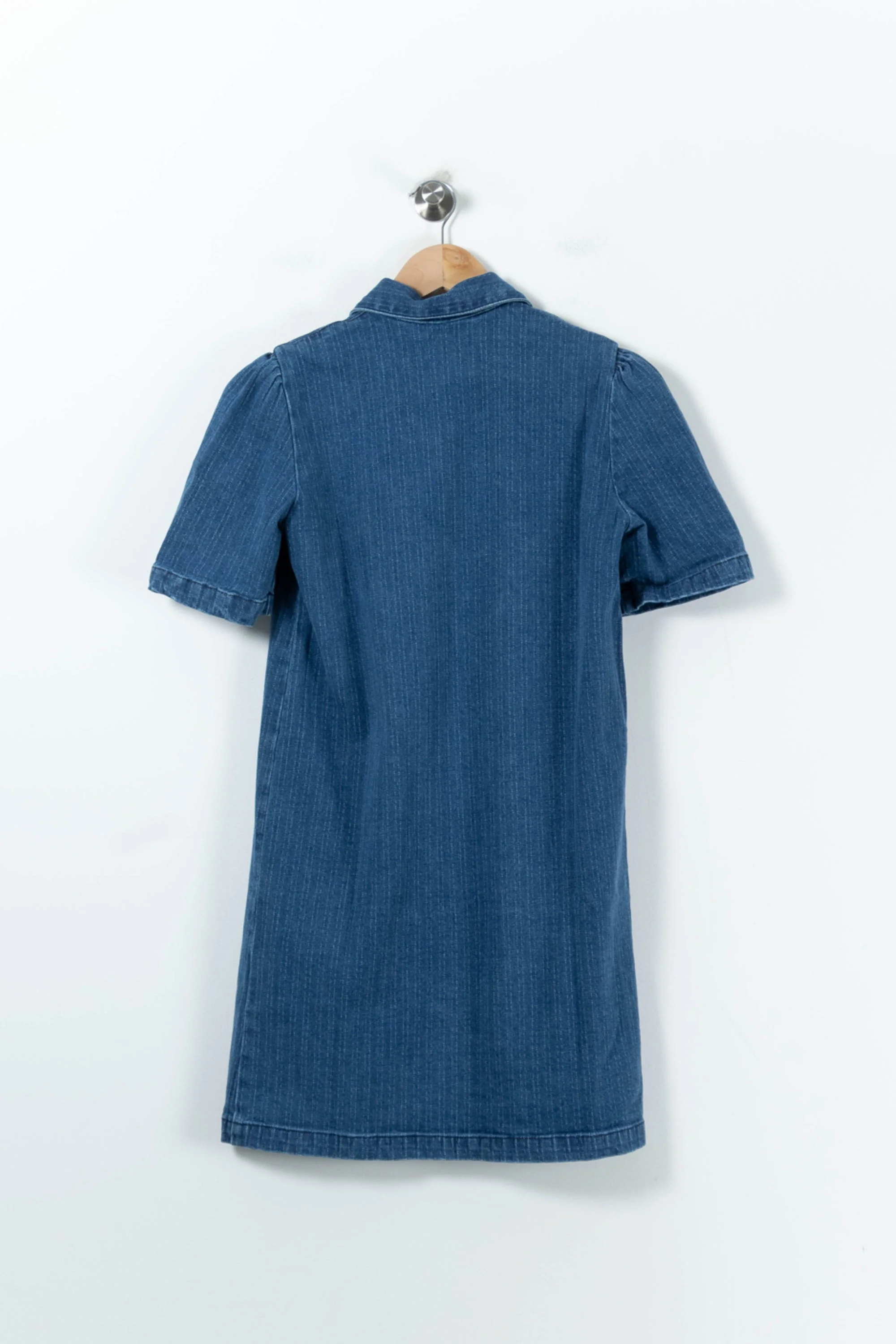 Robe Chemise Bleue - Taille XS/34 - Image 4