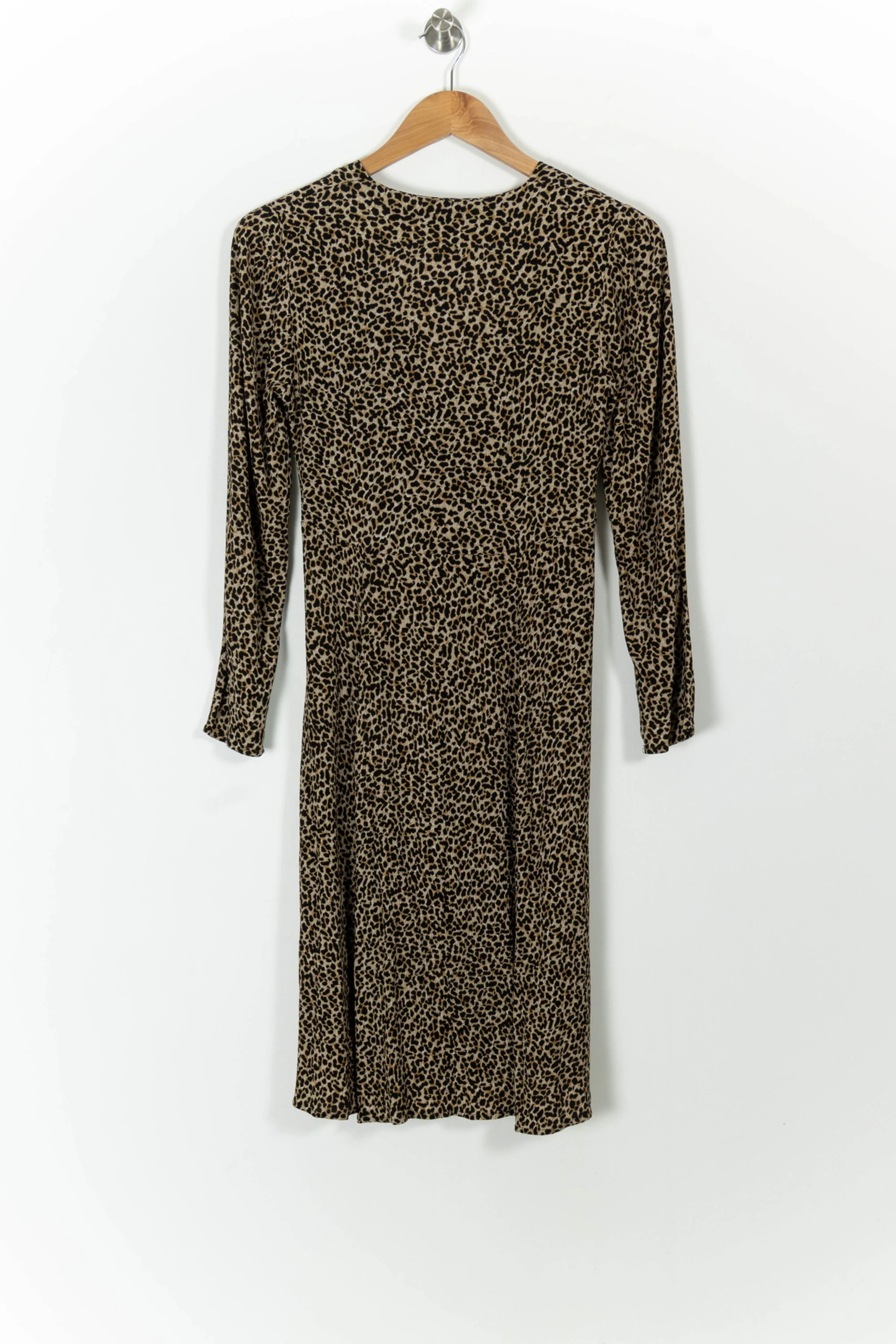 Robe Chemise Léopard Beiges et Noires - Taille S/36 - Image 4