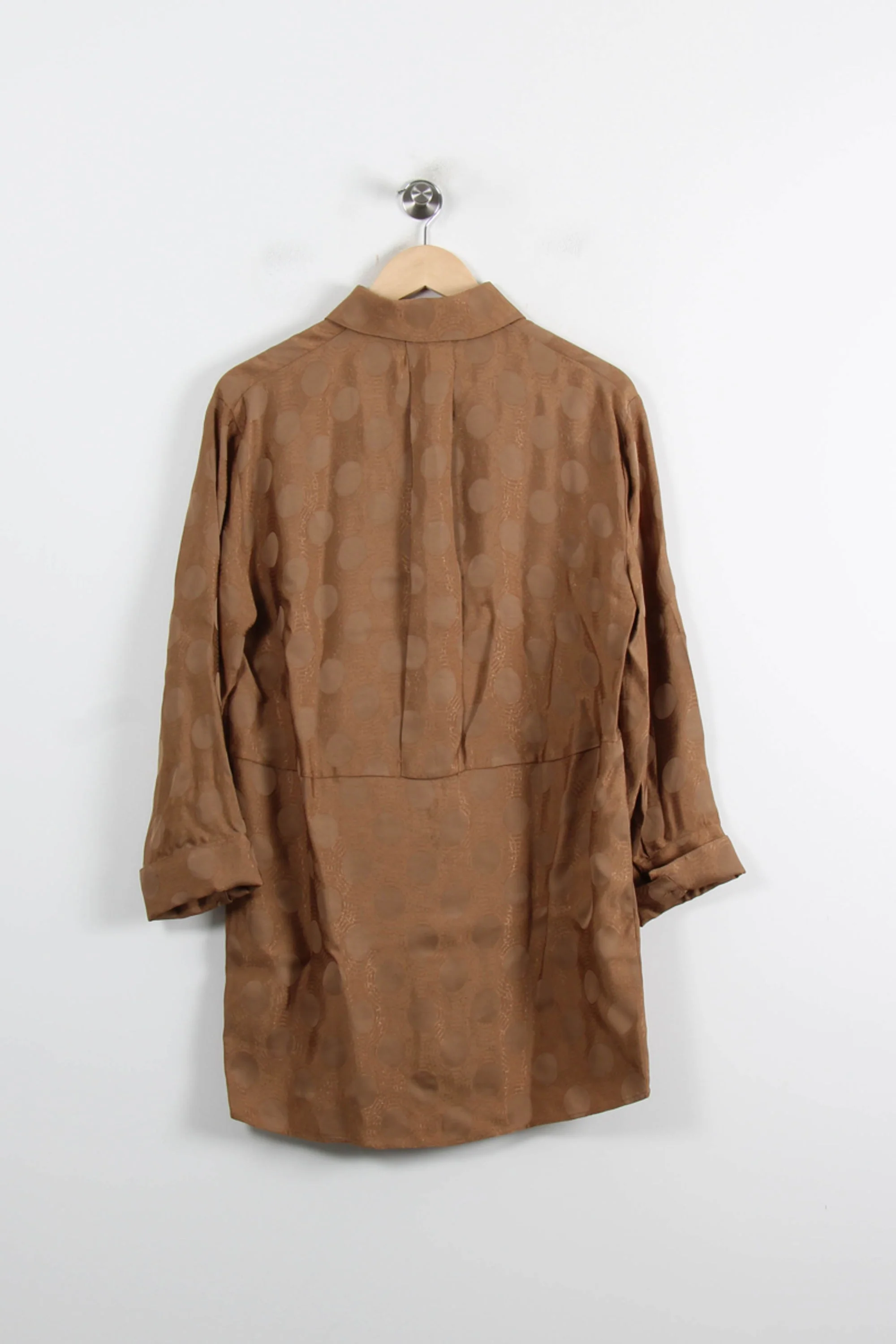 Robe Chemise Marron - Taille S/36 - Image 4