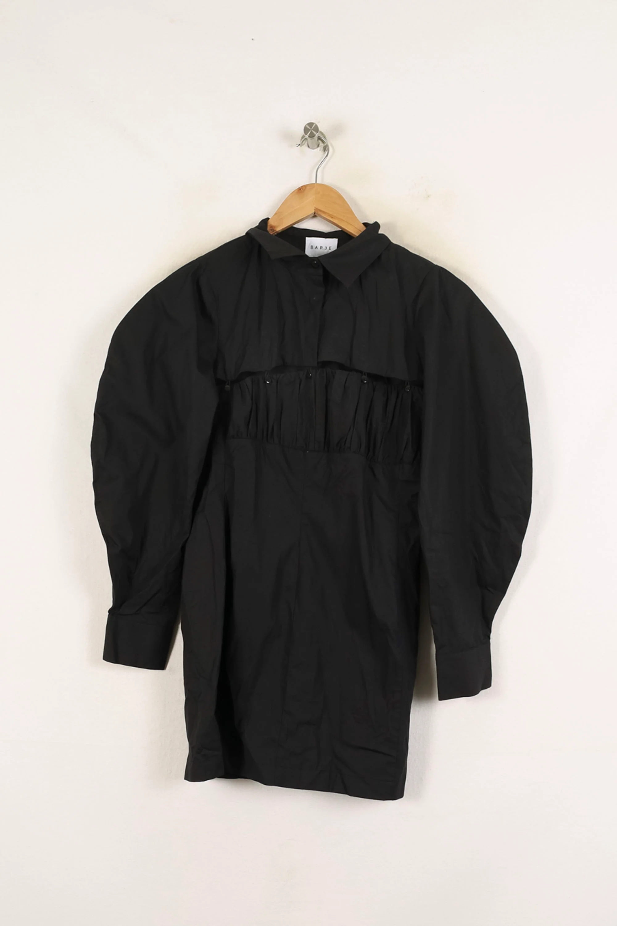 Robe Chemise Noire - Taille M/38 - Image 2
