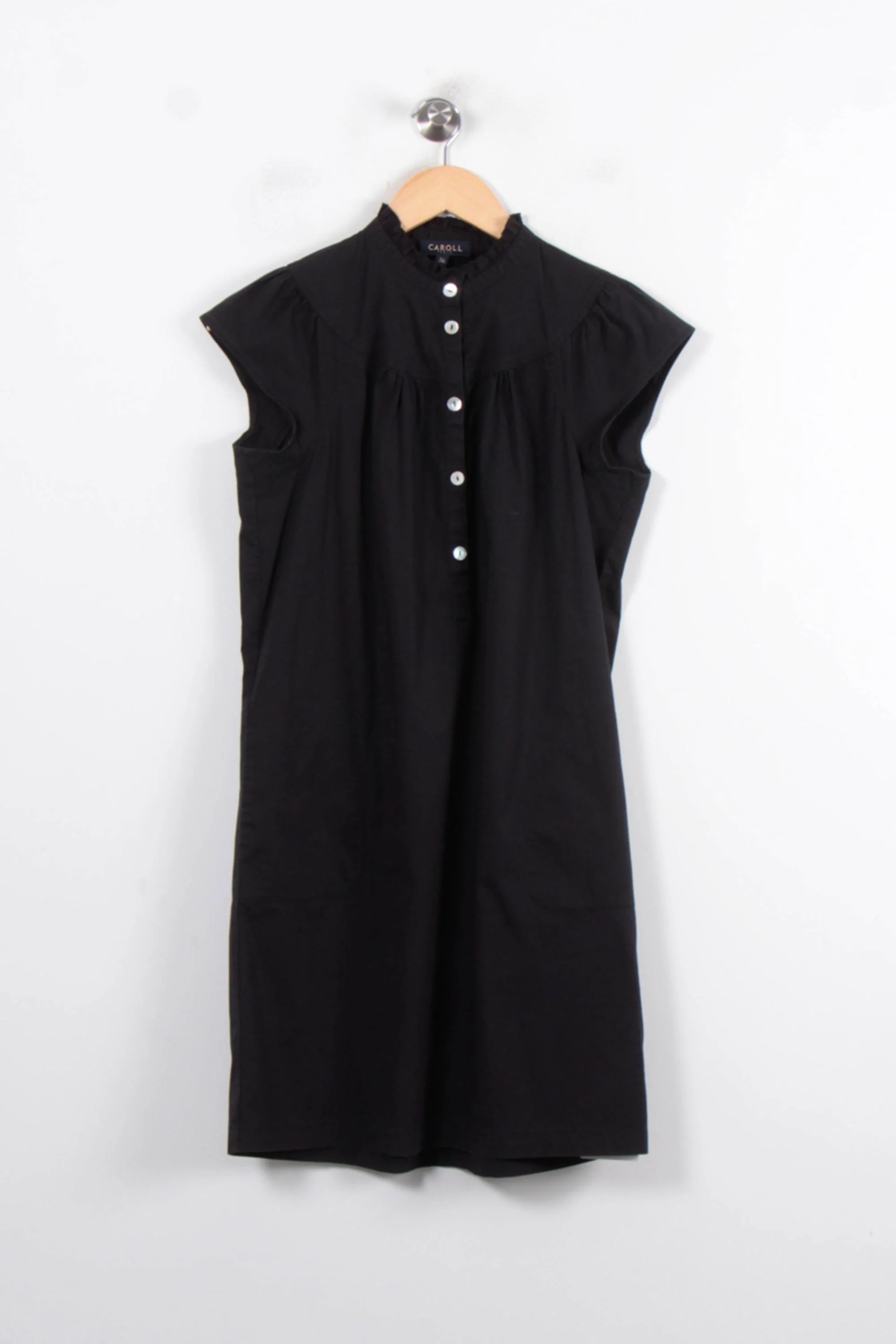 Robe Chemise Noire - Taille S/36 - Image 2