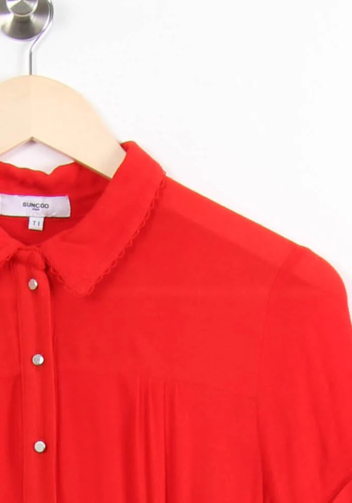 Robe chemise rouge - Taille S/36 - Image 3