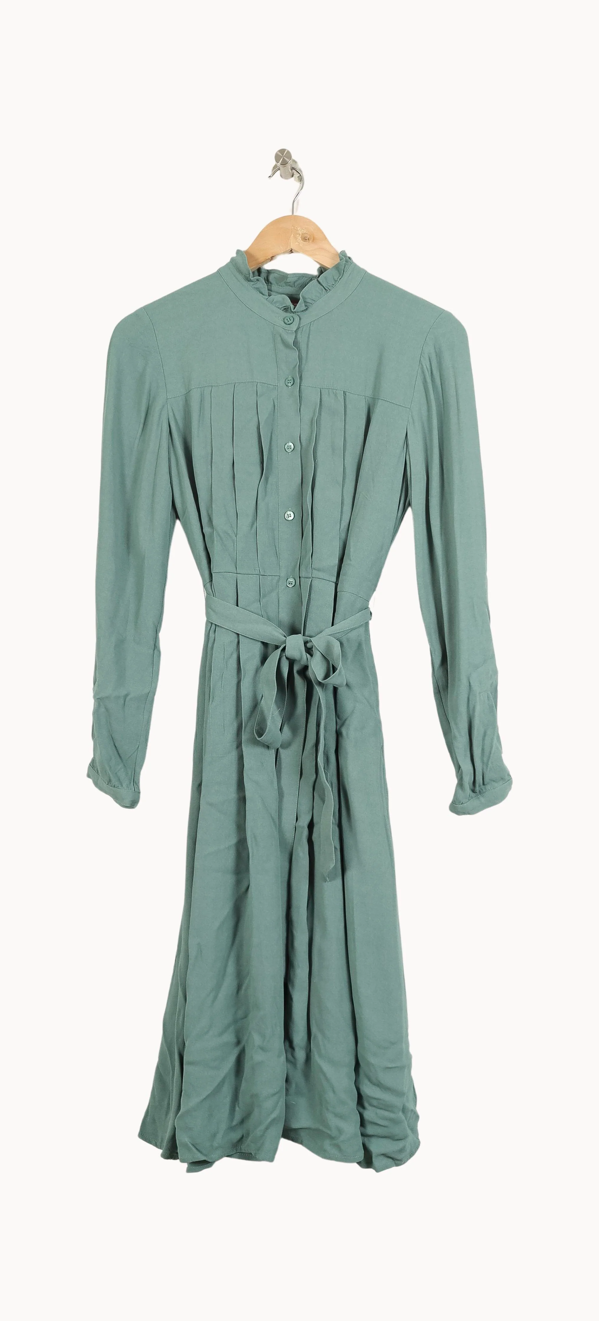 Robe Chemise Verte - Taille M/38 - Image 2