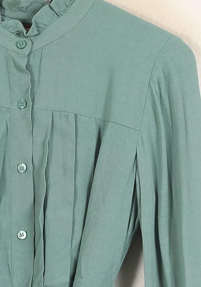 Robe Chemise Verte - Taille M/38 - Image 3