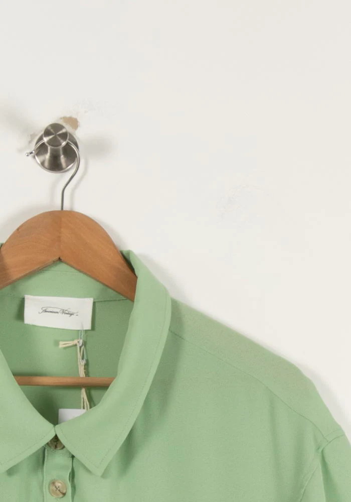 Robe Chemise Verte - Taille XS/34 - Image 3
