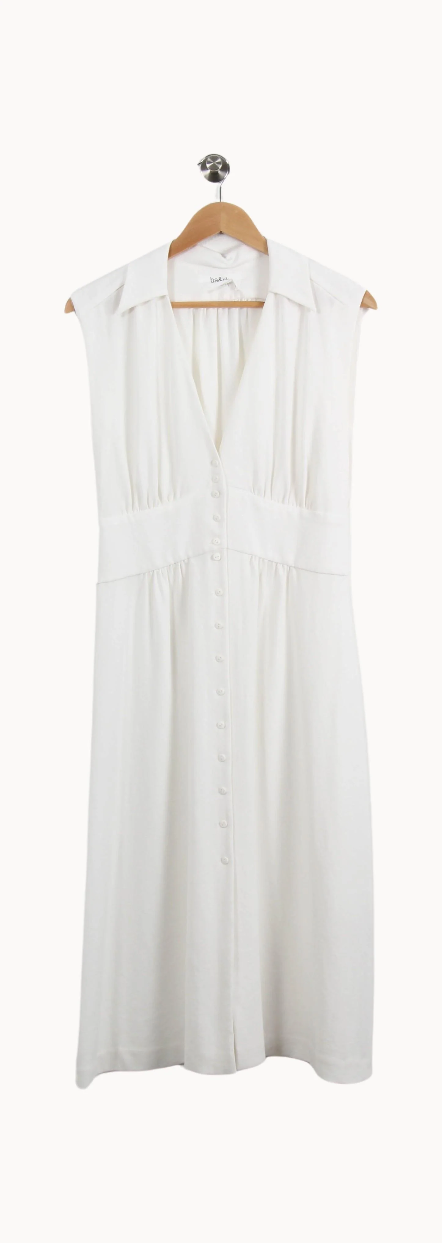 Robe Chemisier Blanche - Taille M/38 - Image 2