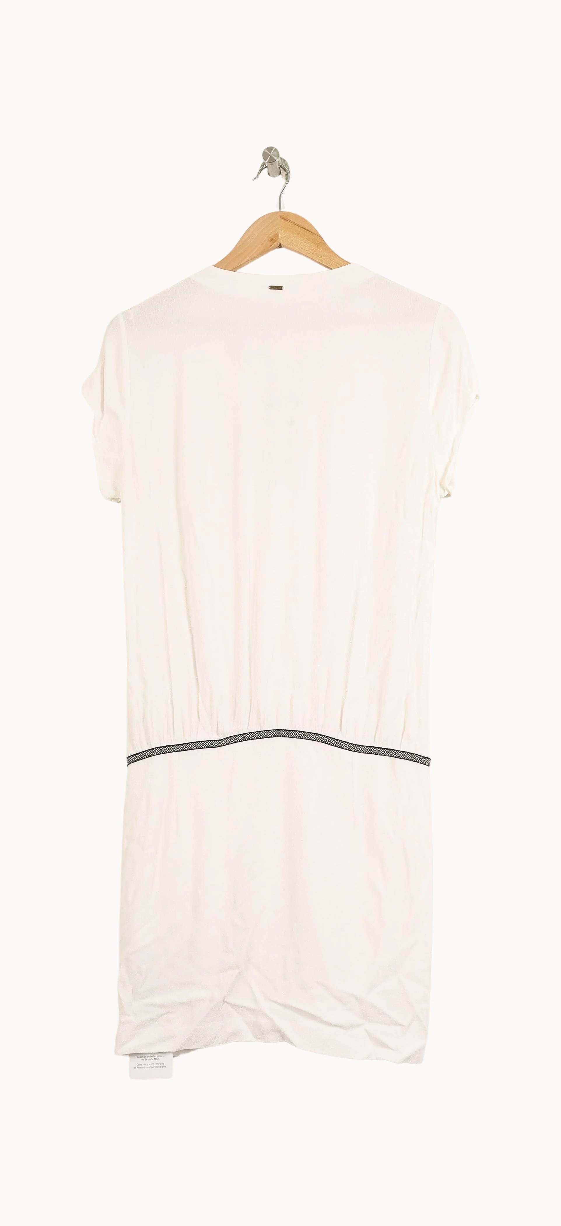 Robe Courte Blanche - Taille M/38 - Image 4