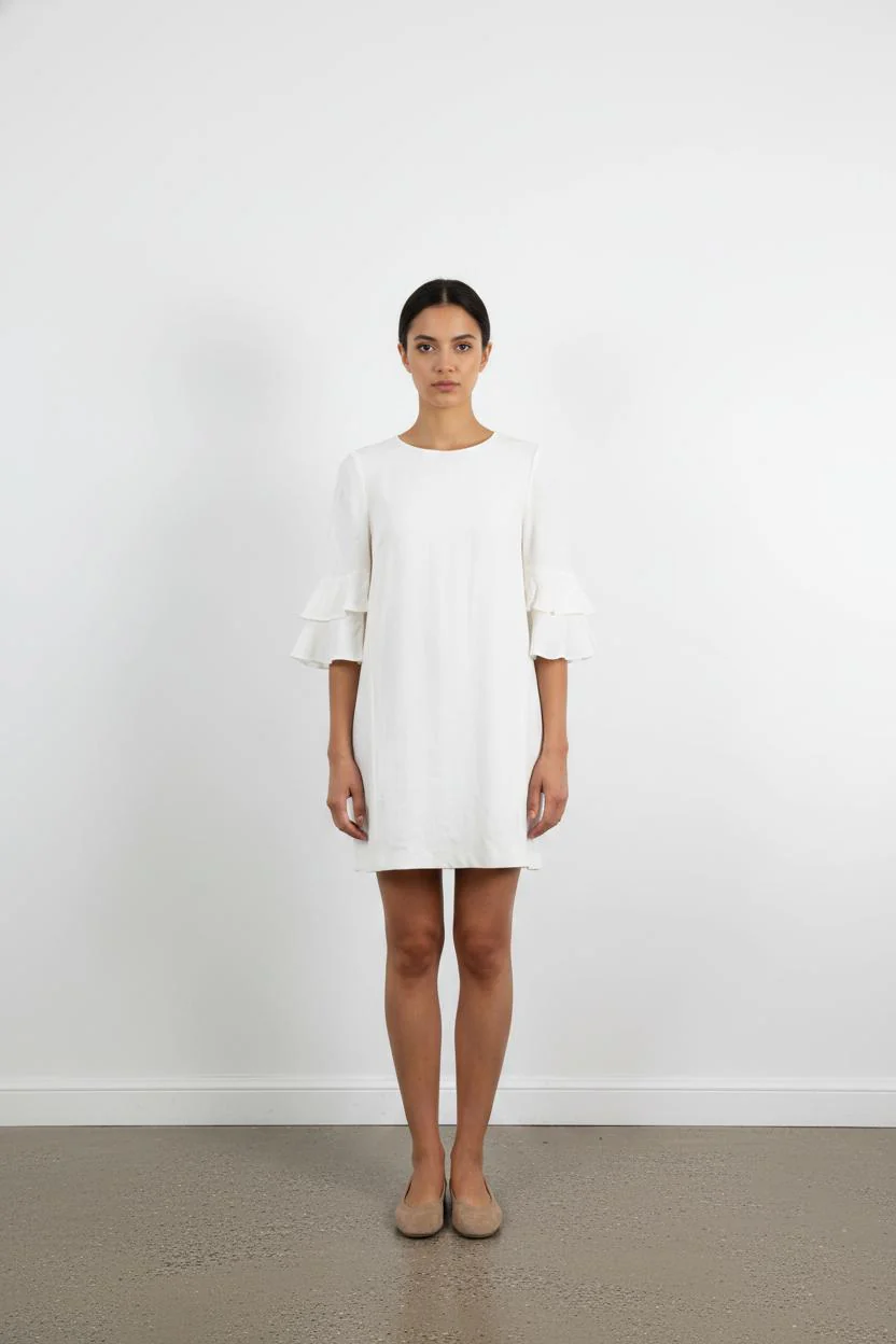 Robe Courte Blanche - Taille S/36