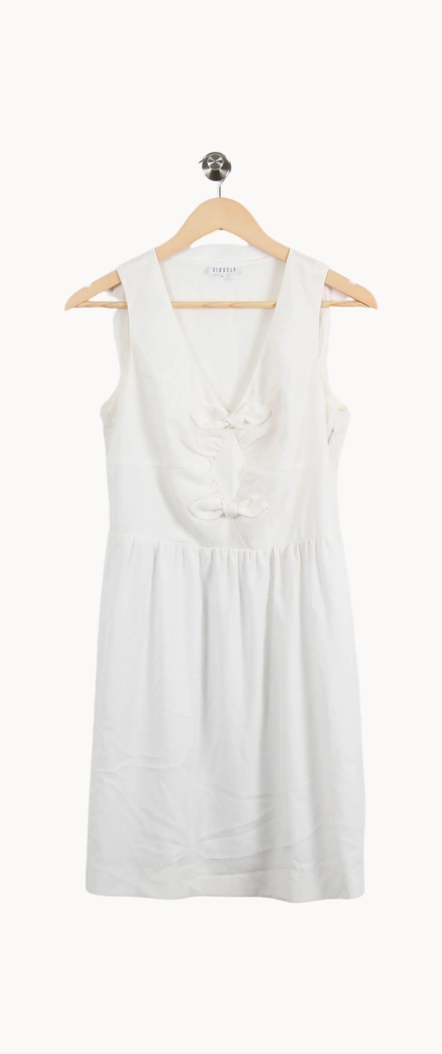 Robe Courte Blanche - Taille S/36 - Image 2