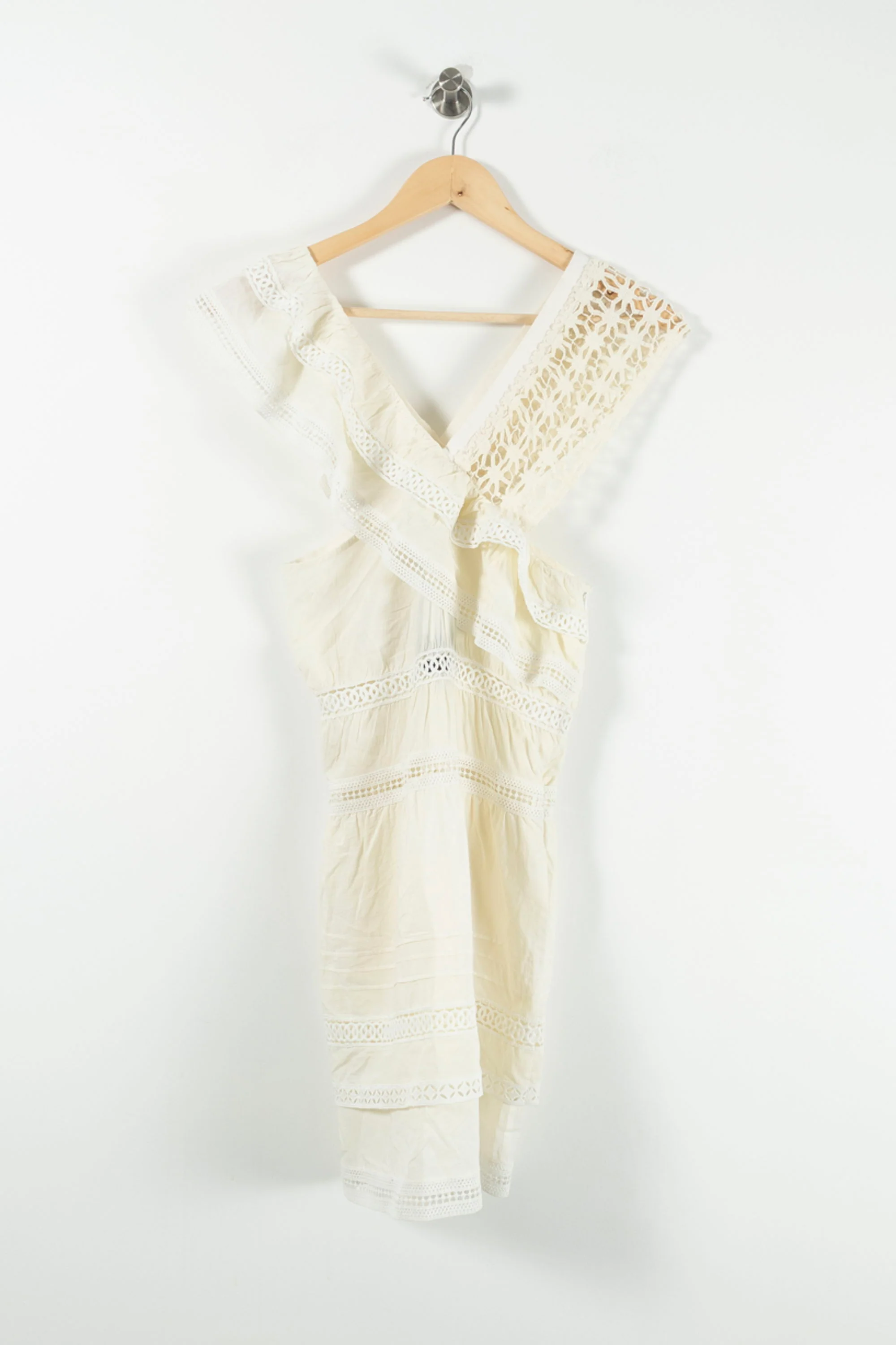 Robe Courte Blanche - Taille S/36 - Image 2