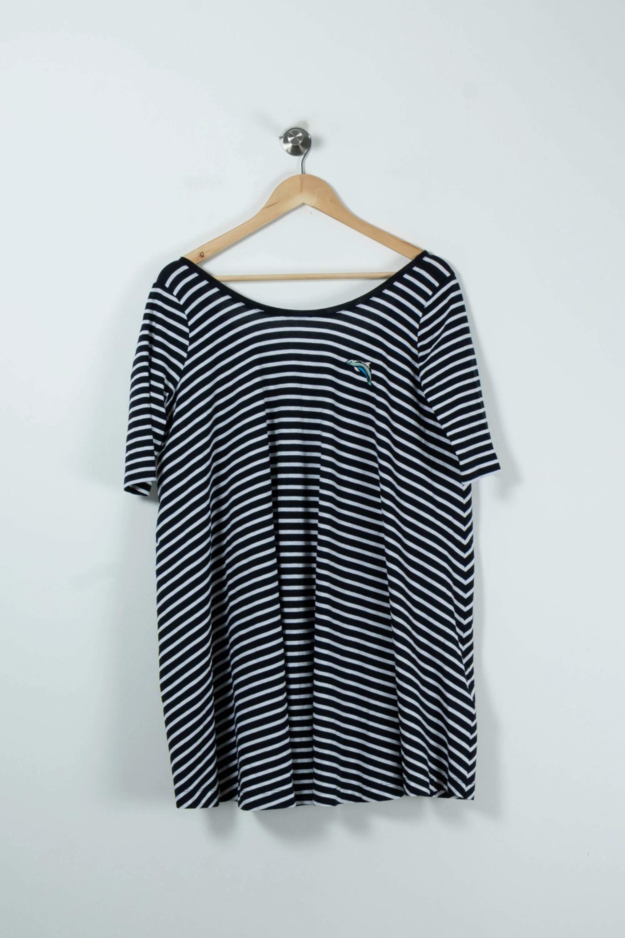 Robe Courte Bleue et Blanche - Taille S/36 - Image 2