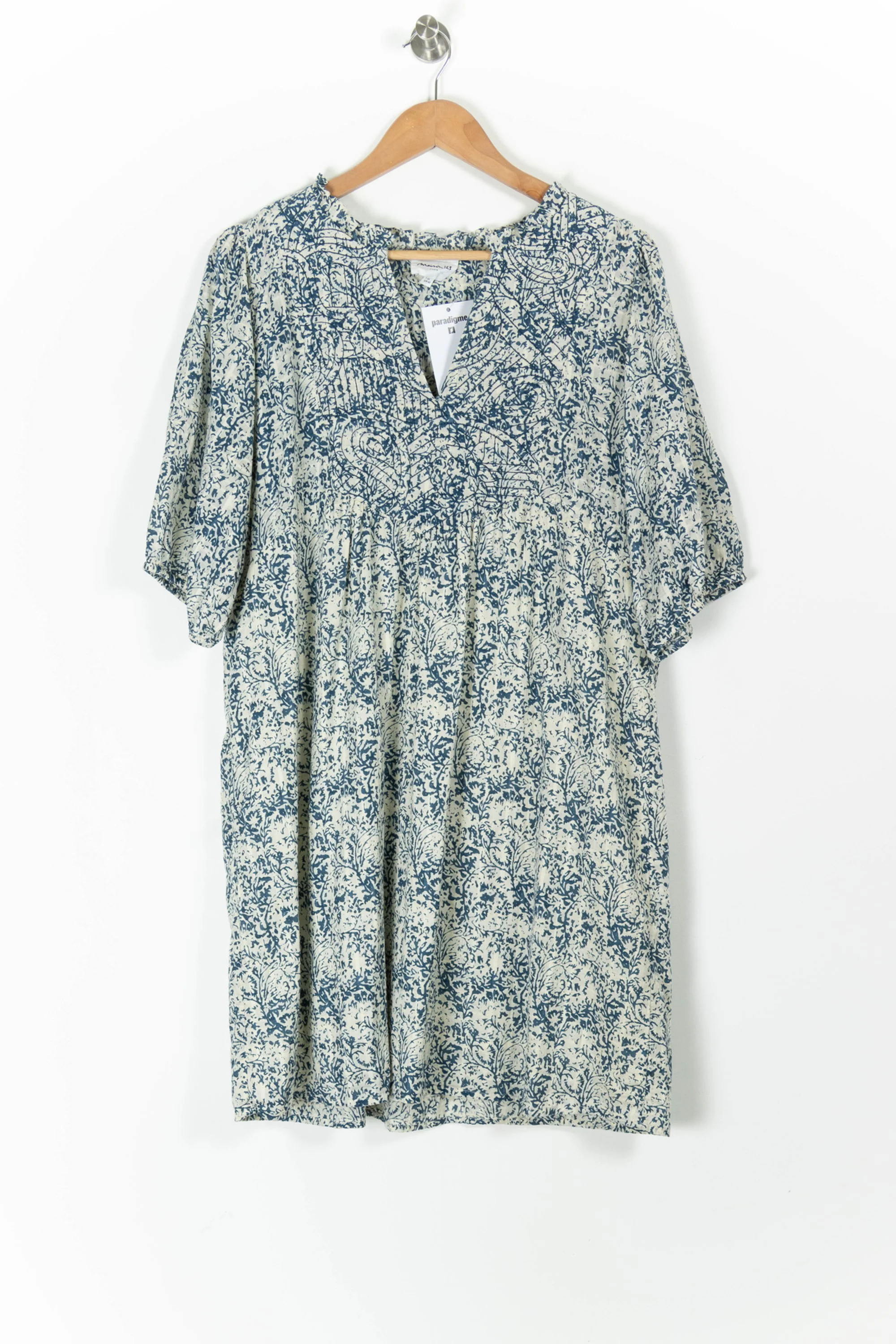 Robe Courte Bleue et Blanche - Taille XXL/44 - Image 2