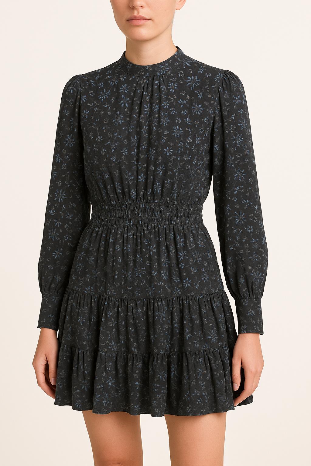Robe Courte Bleue et Noire - Taille S/36