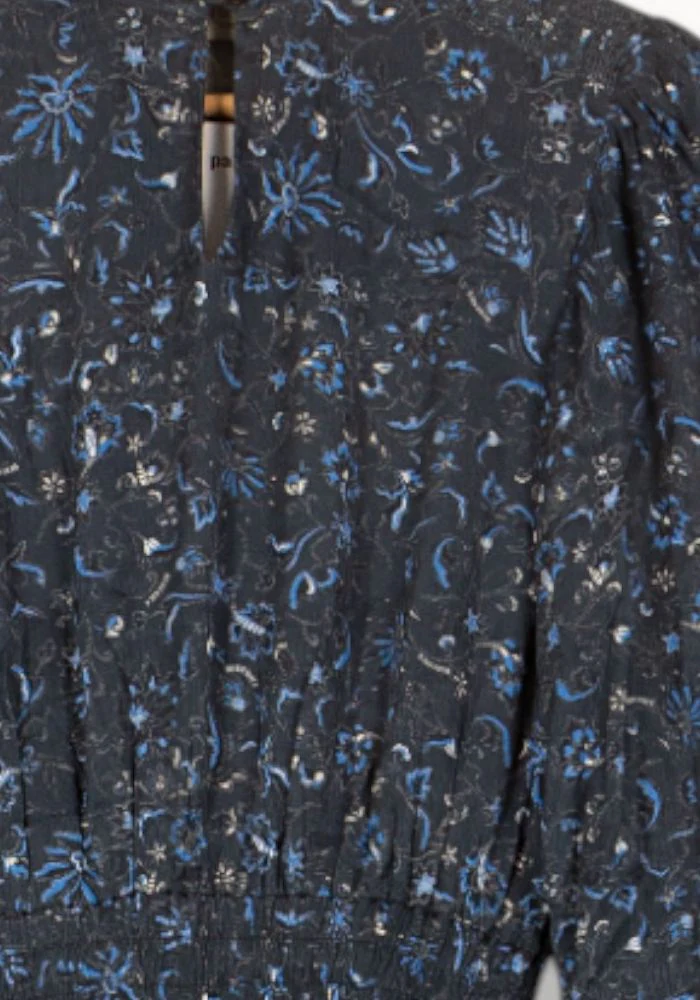 Robe Courte Bleue et Noire - Taille S/36 - Image 3