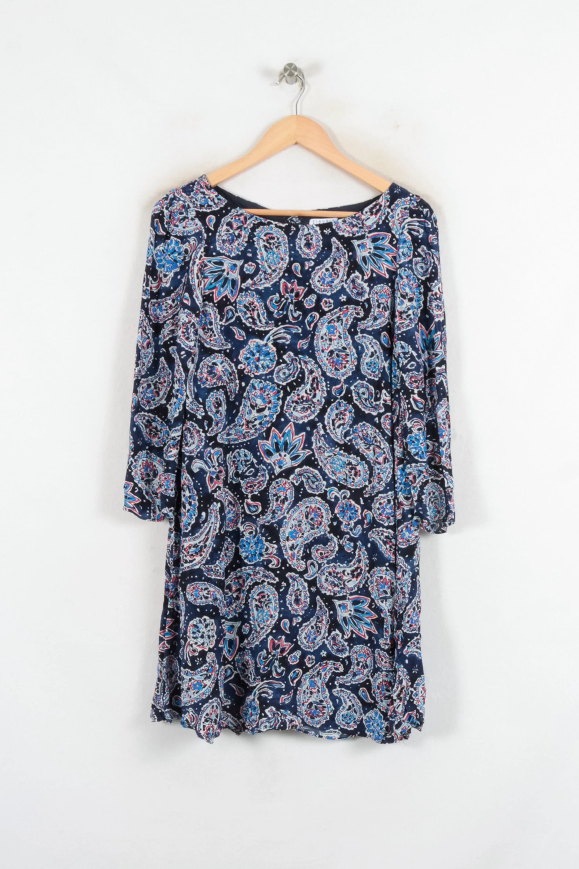 Robe Courte Bleue - Taille S/36 - Image 2