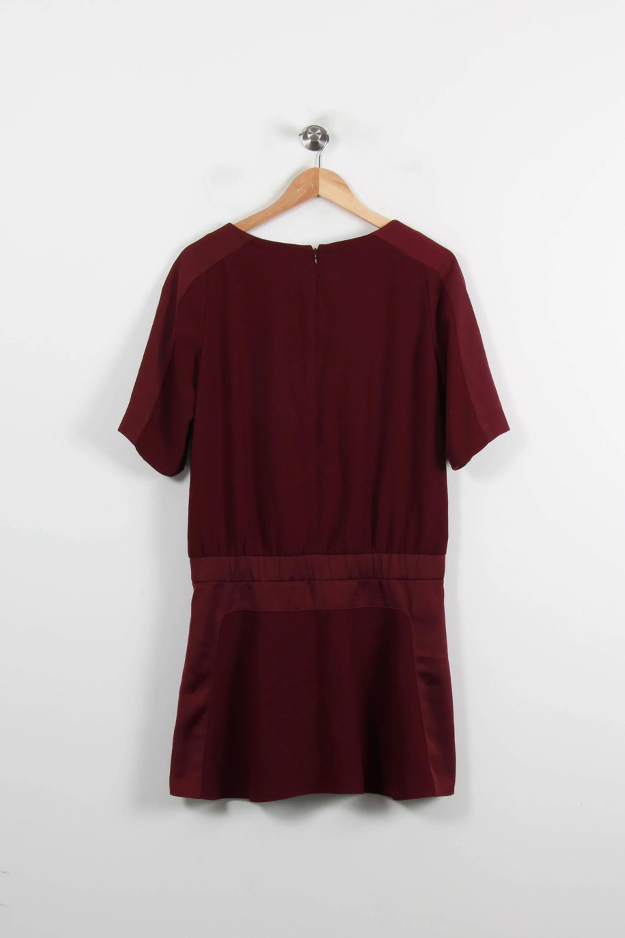 Robe Courte Bordeaux - Taille L/40 - Image 4