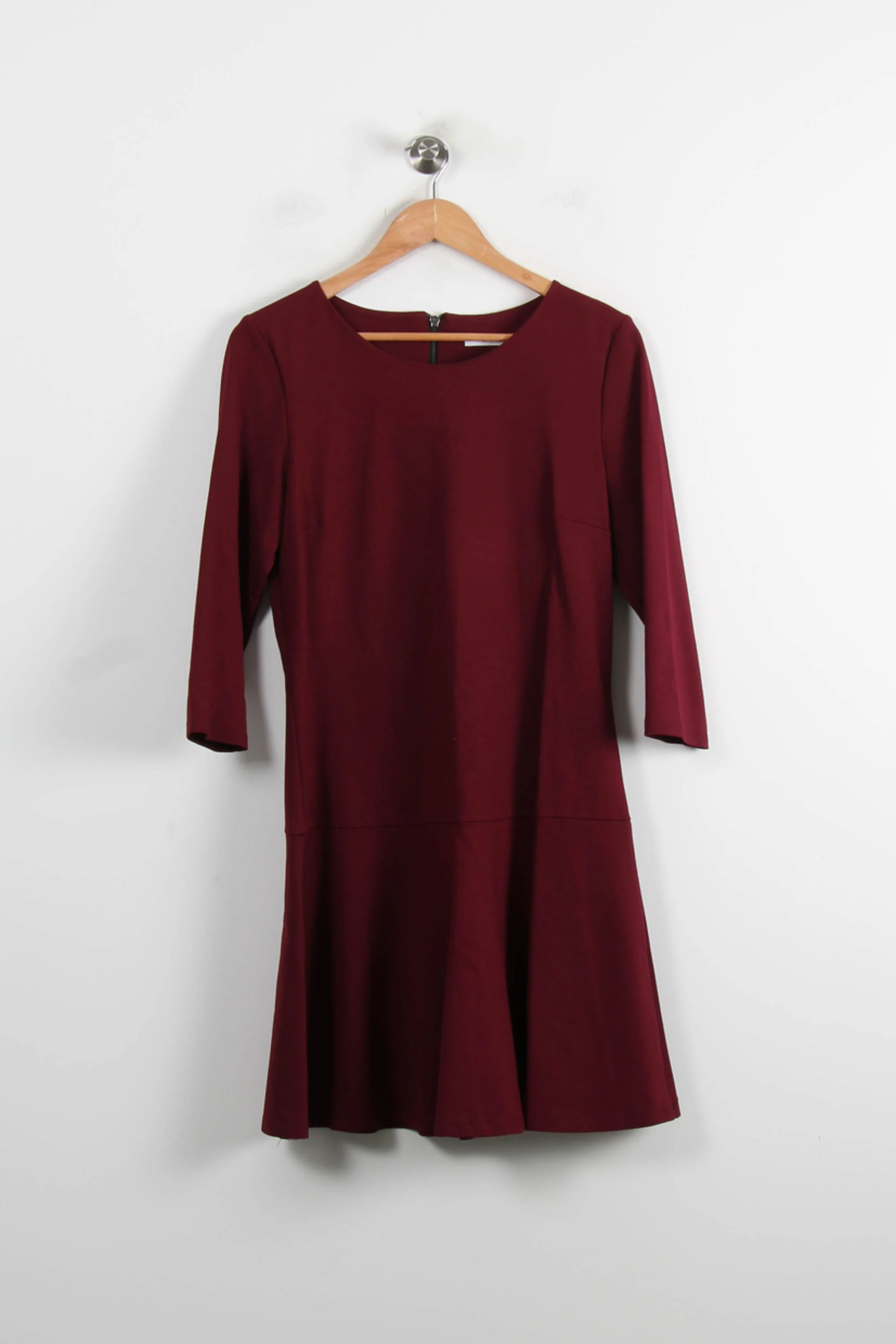 Robe Courte Bordeaux - Taille L/40 - Image 2