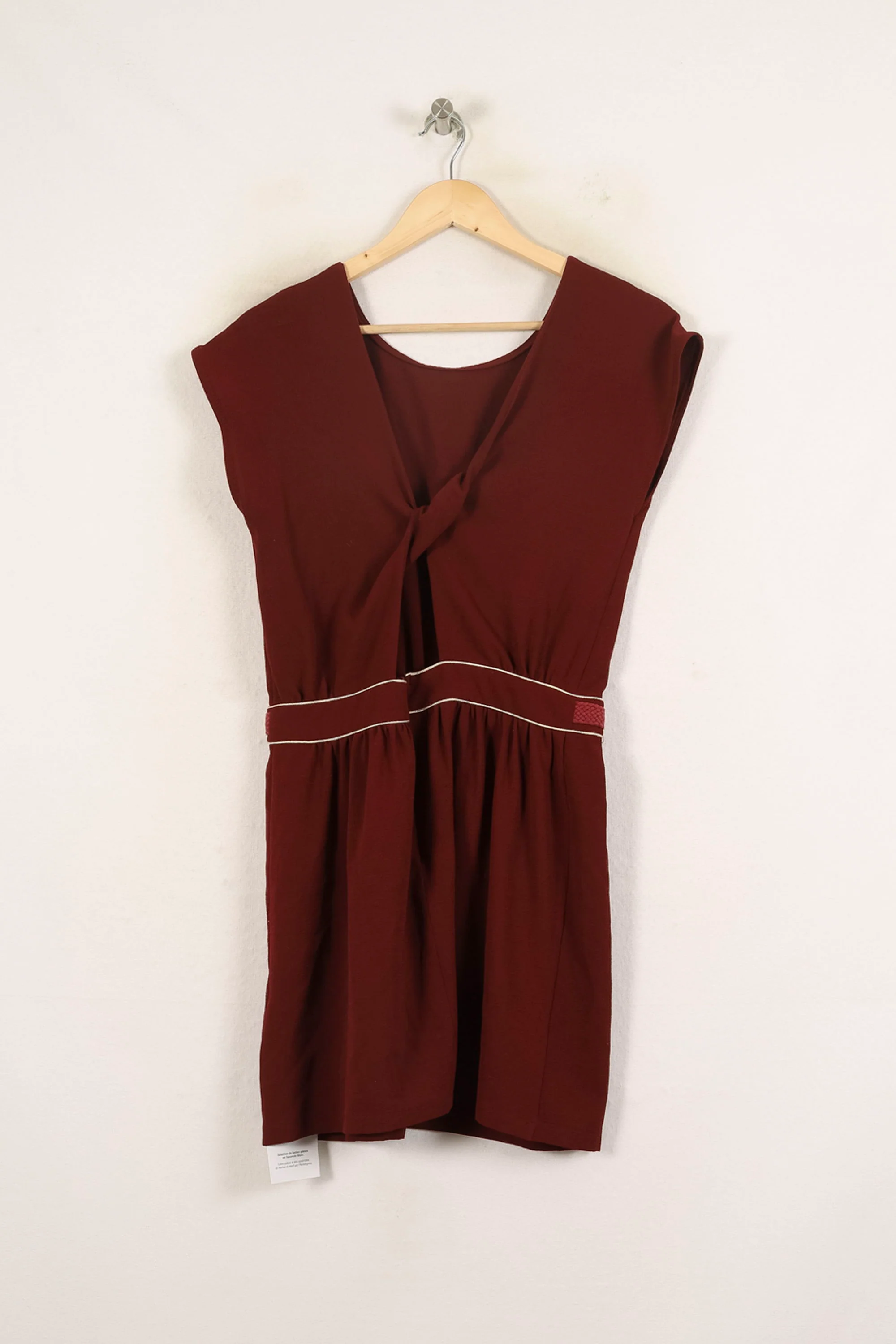 Robe Courte Bordeaux - Taille M/38 - Image 4