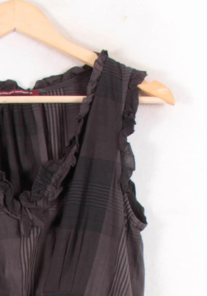 Robe Courte Grise - Taille M/38 - Image 3