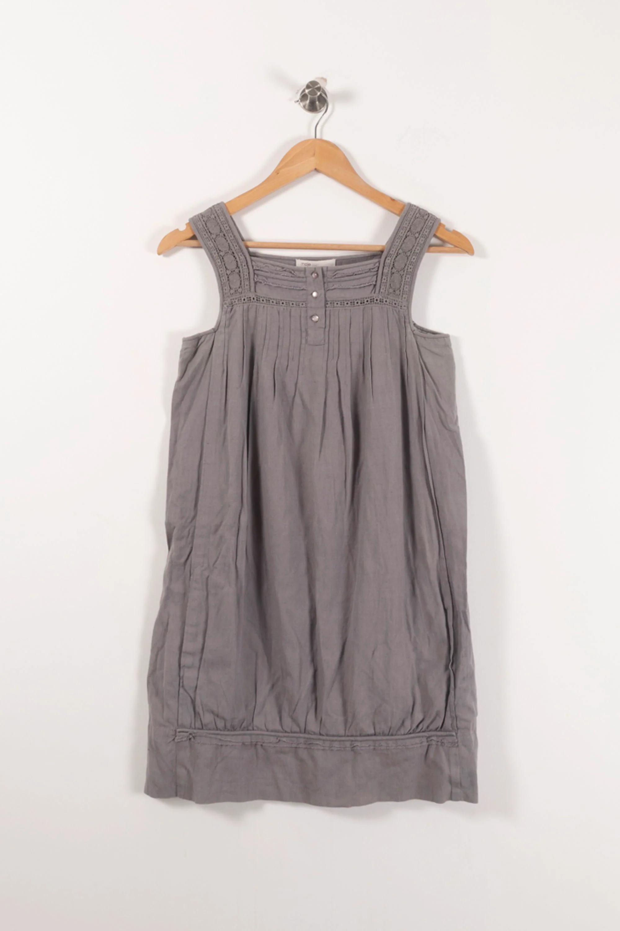 Robe Courte Grise - Taille XS/34 - Image 2