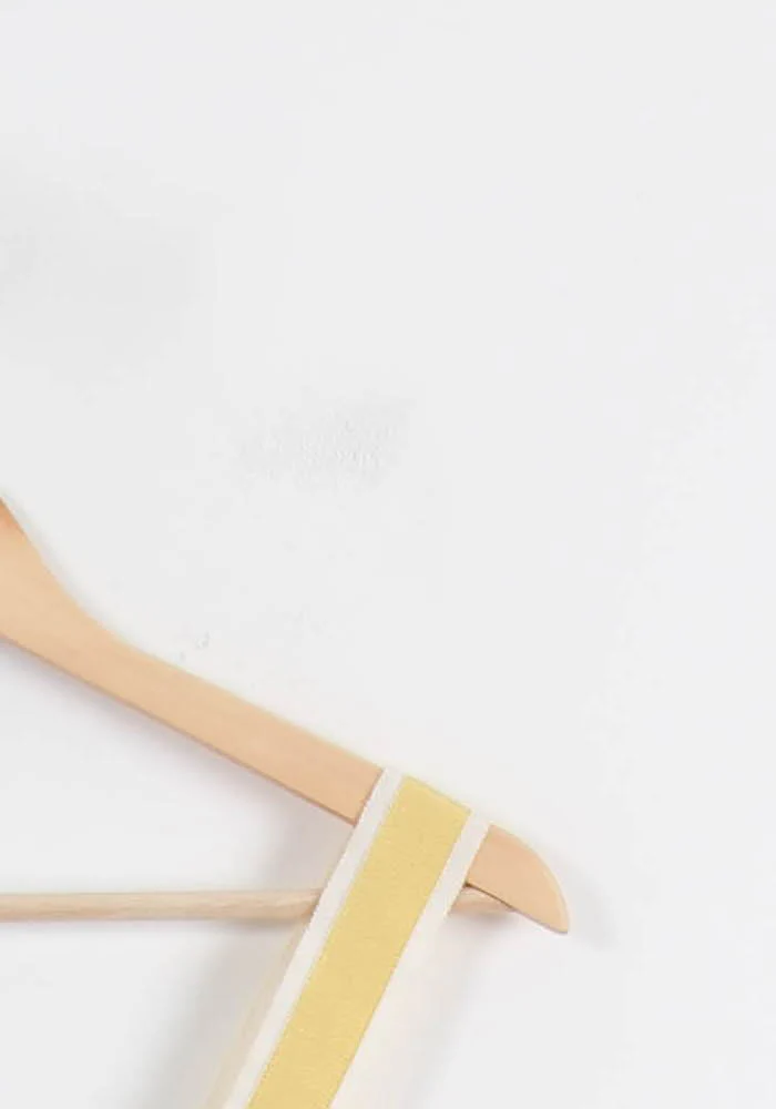 Robe Courte Jaune et Blanche - Taille S/36 - Image 3