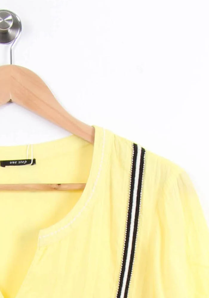 Robe Courte Jaune - Taille M/38 - Image 3